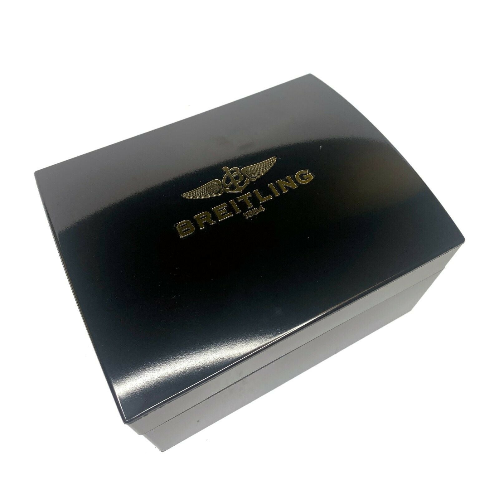 Original Breitling Black Box for Breitling watch with outer box and booklets - luxuriantconcierge