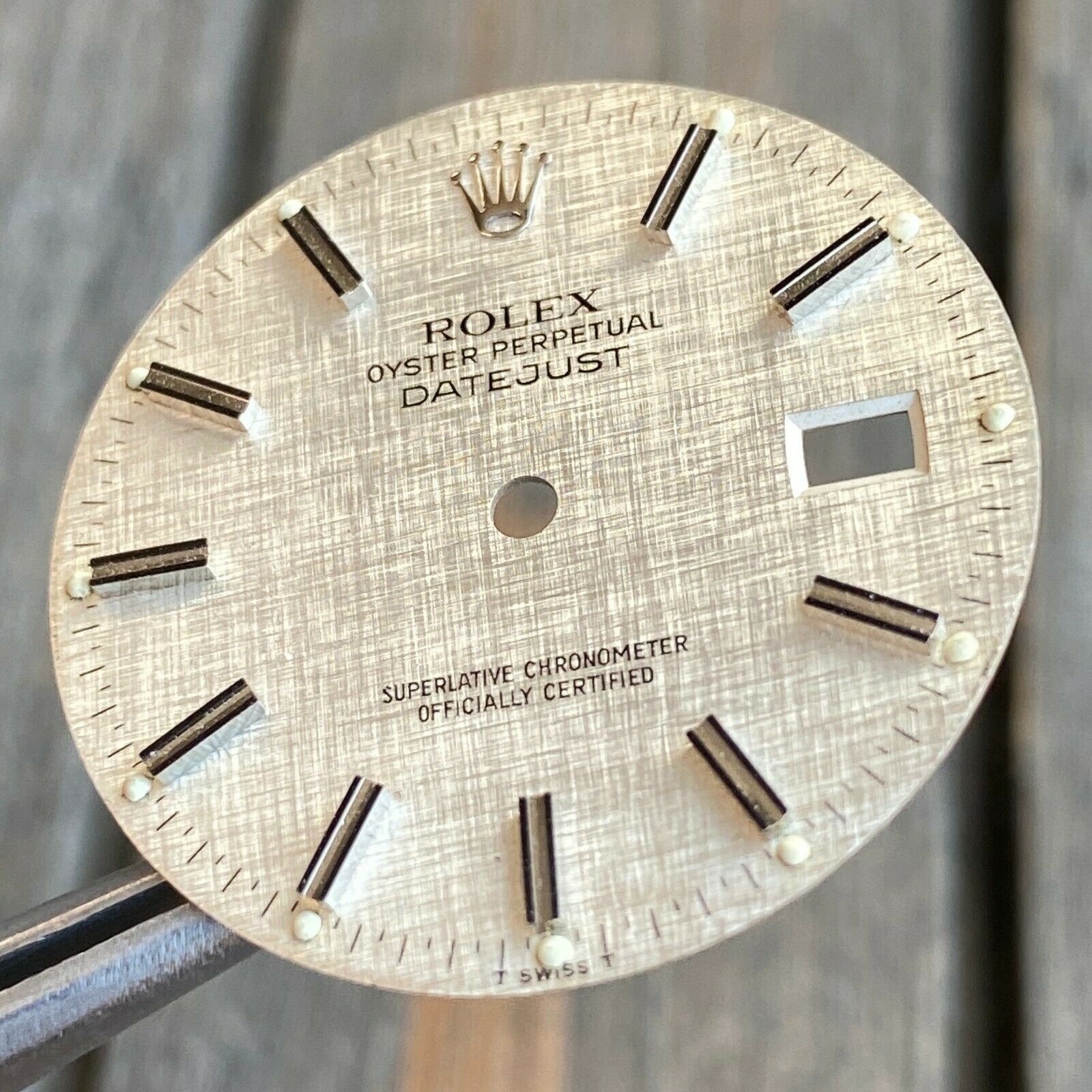 Rolex Datejust Steel Silver Linen Index Dial 36mm - 100% Original - luxuriantconcierge