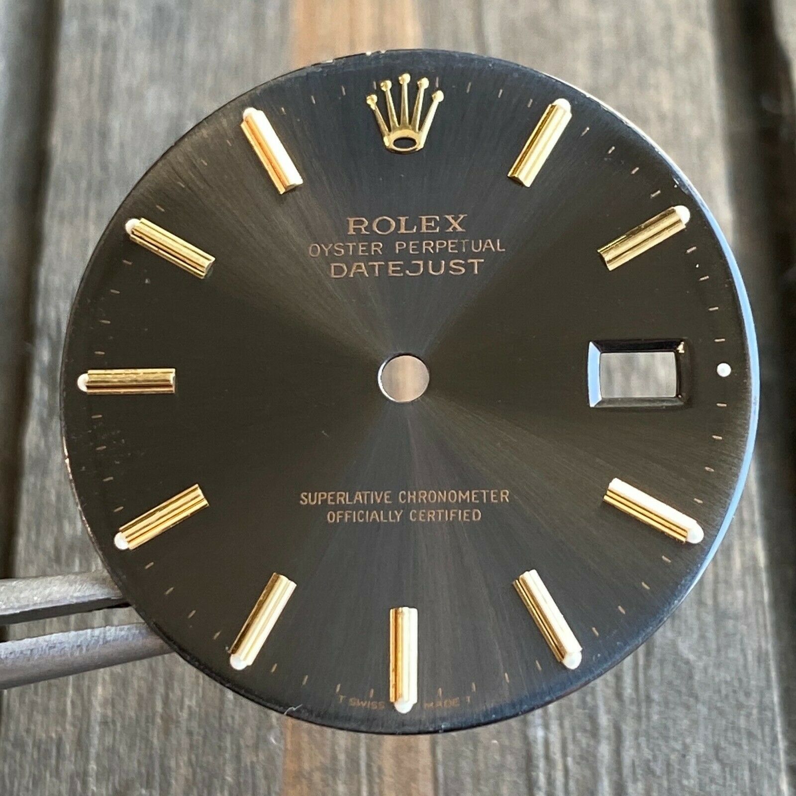 Vintage Original RARE Rolex Black Index Dial 36mm 16013 16233 16203 - luxuriantconcierge