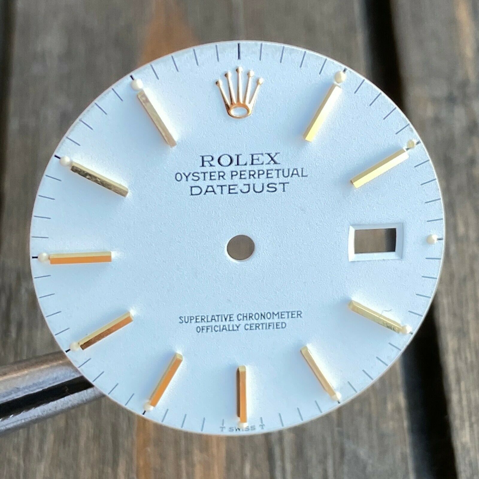 Original Rolex White Dial Index Marker 36mm 16013 16233 16203 - 100% Original - luxuriantconcierge