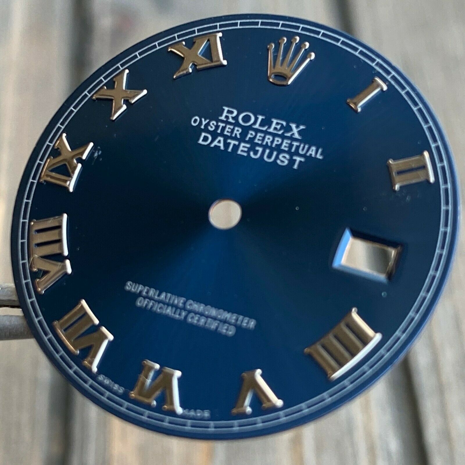 Rolex Datejust Mid-Size Stainless Steel Blue Roman Numeral Dial 31mm - luxuriantconcierge