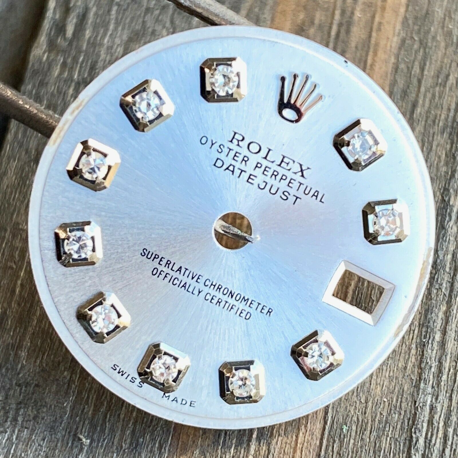 Rolex Lady Datejust Stainless Steel Silver Diamond Hour Marker Dial 26mm - luxuriantconcierge