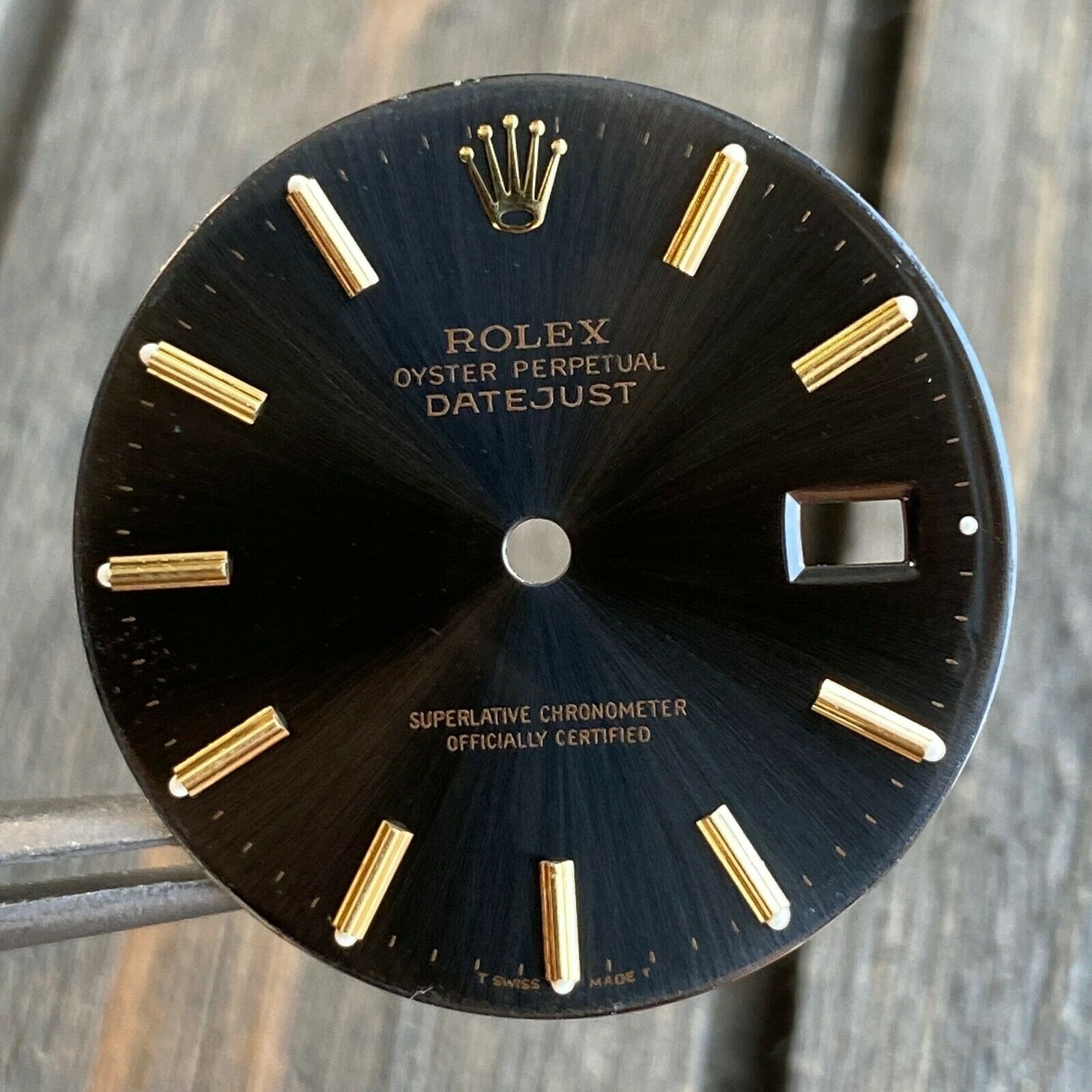 Vintage Original RARE Rolex Black Index Dial 36mm 16013 16233 16203 - luxuriantconcierge