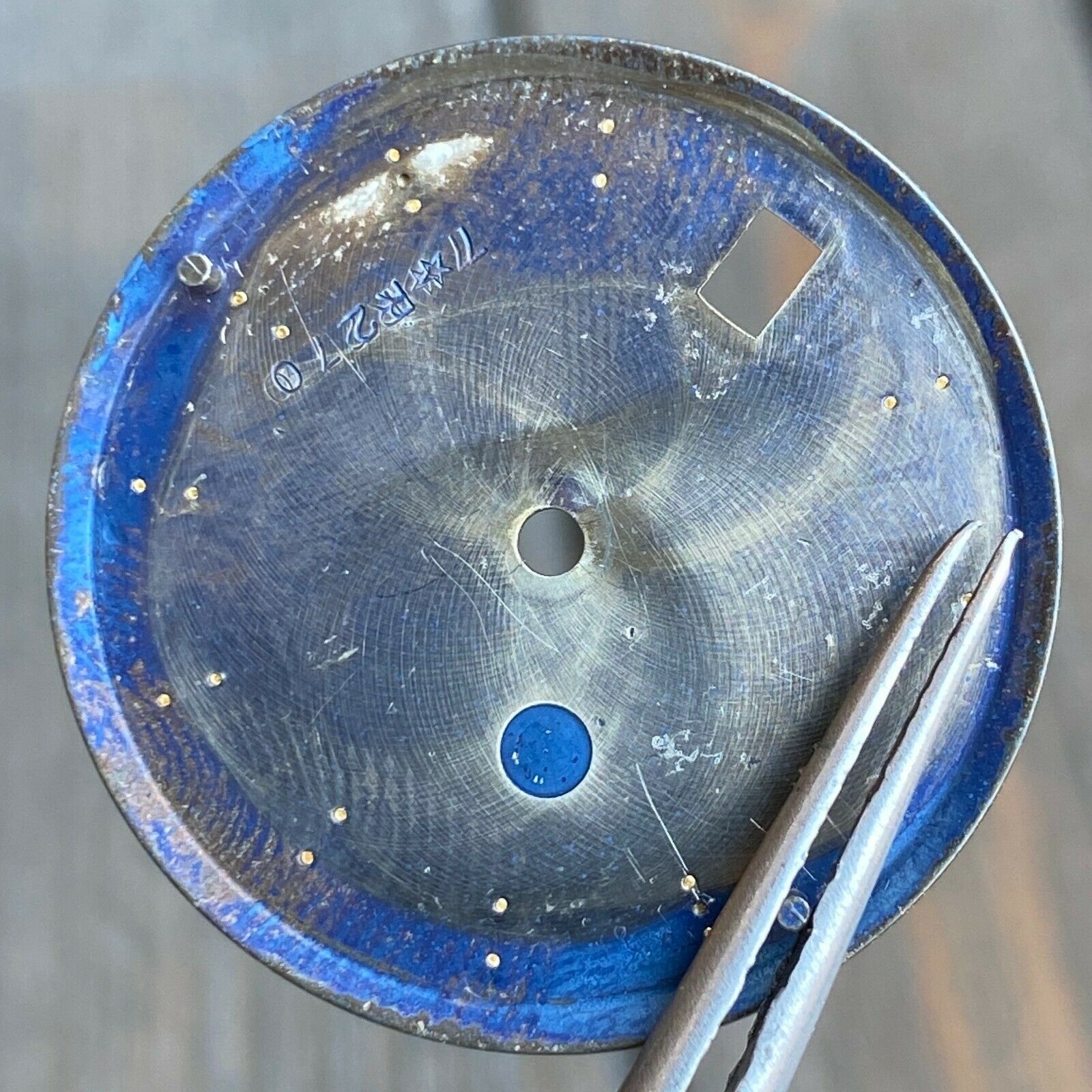 RARE Rolex Datejust Blue Index Dial Pie-Pan 1600 1601 1603 - 100% ORIGINAL - luxuriantconcierge