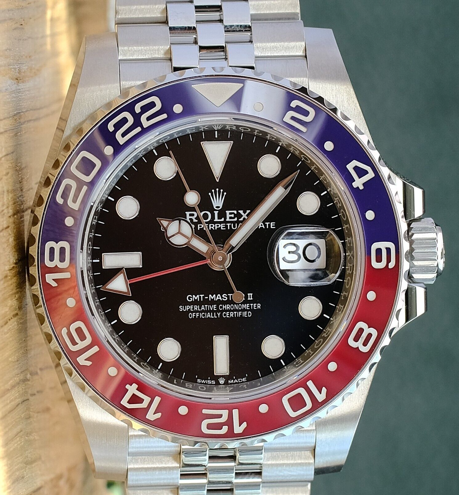 Rolex GMT-Master II "Pepsi" Jubilee Band 126710 - Luxuriant Concierge