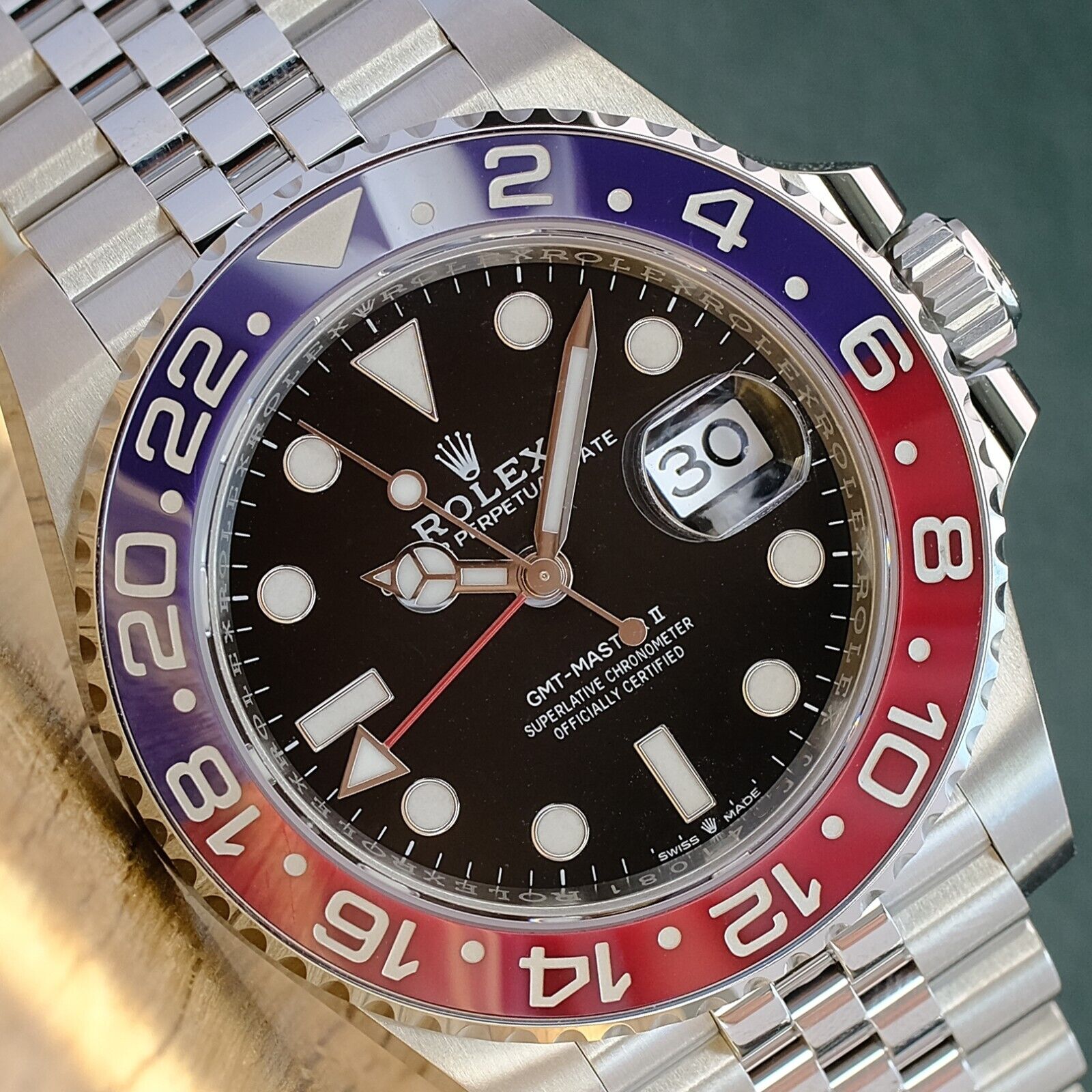 Rolex GMT-Master II "Pepsi" Jubilee Band 126710 - Luxuriant Concierge