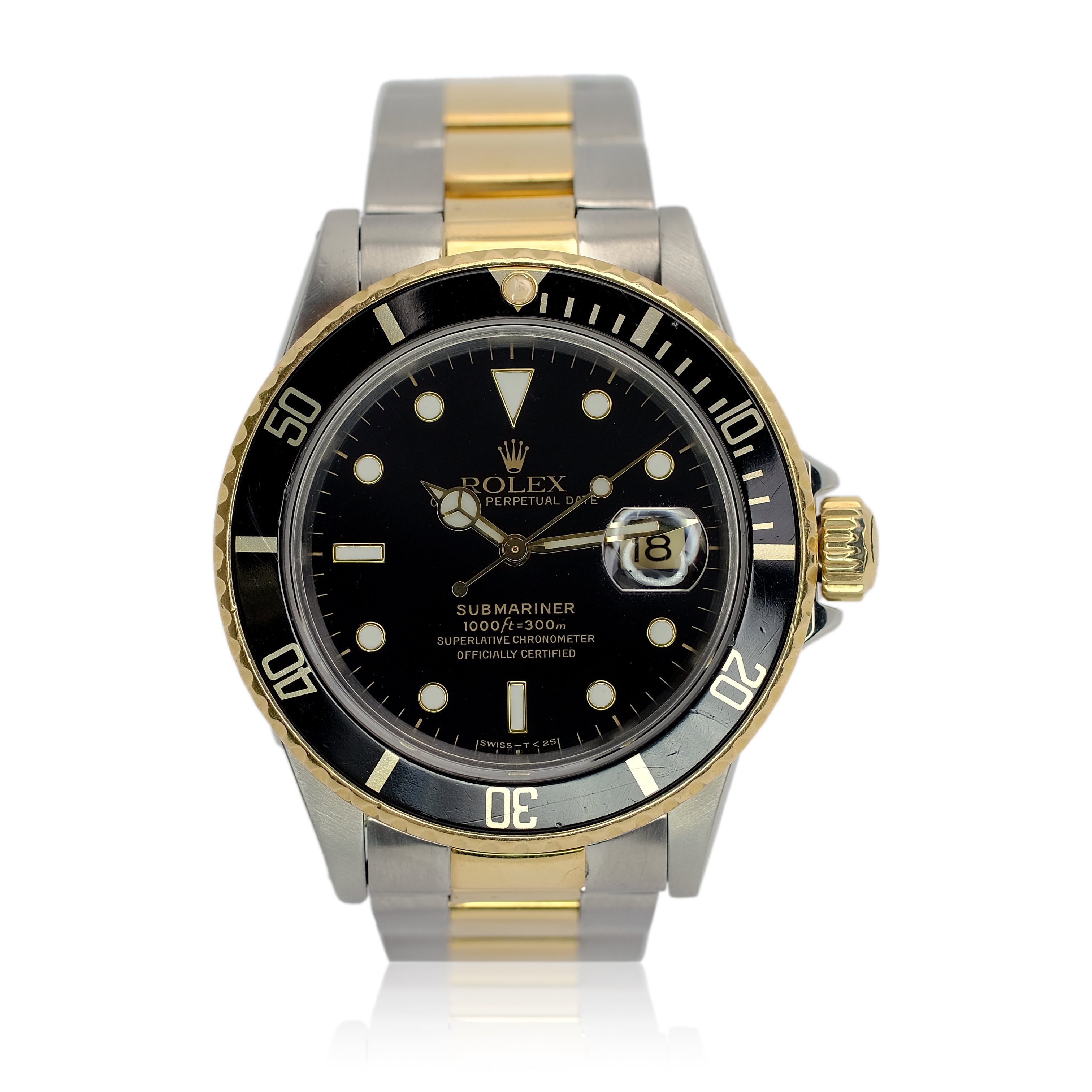 Rolex Submariner Black Dial Oyster Band YR-1987 16803 Box&Paper - Luxuriant Concierge