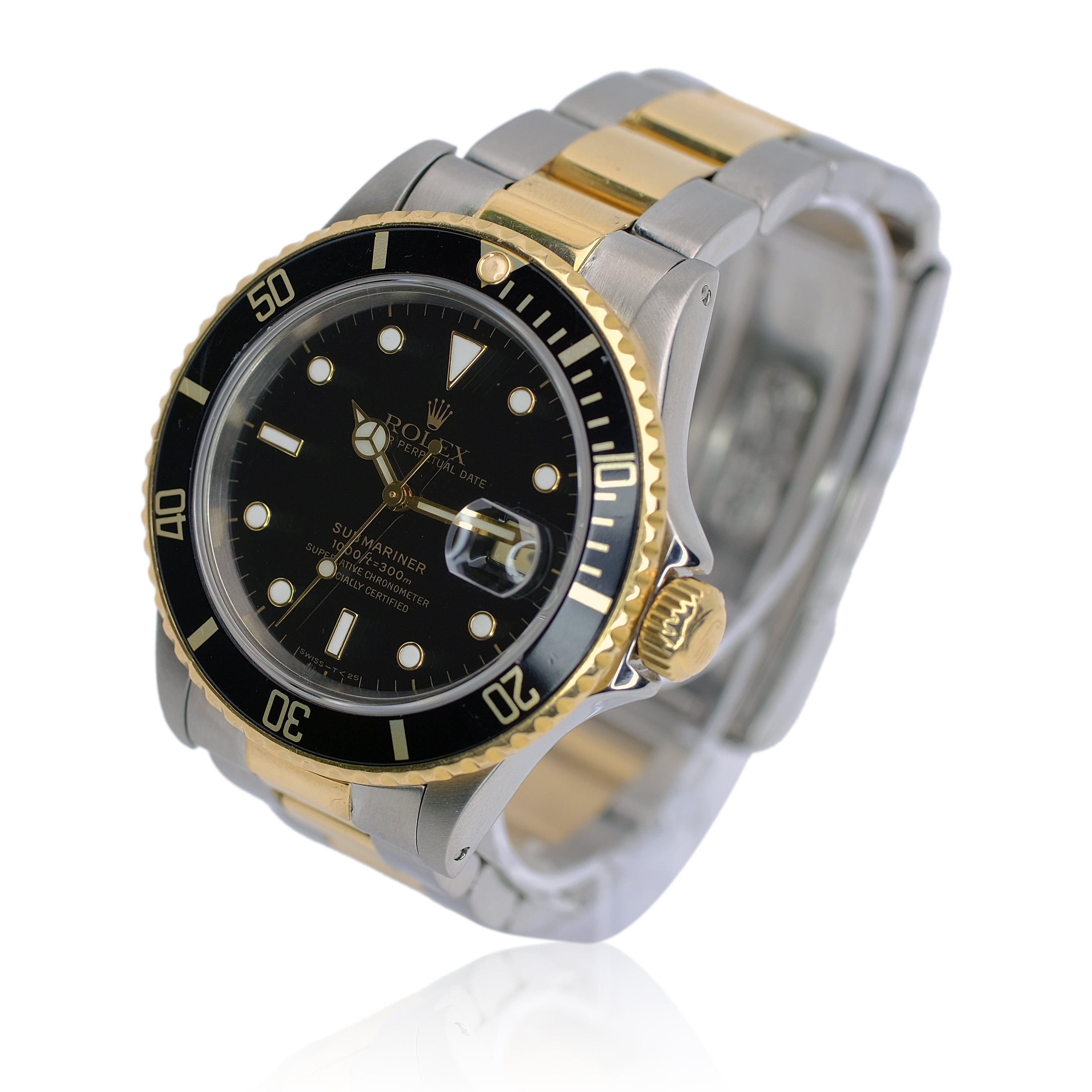 Rolex Submariner Black Dial Oyster Band YR-1987 16803 Box&Paper - Luxuriant Concierge