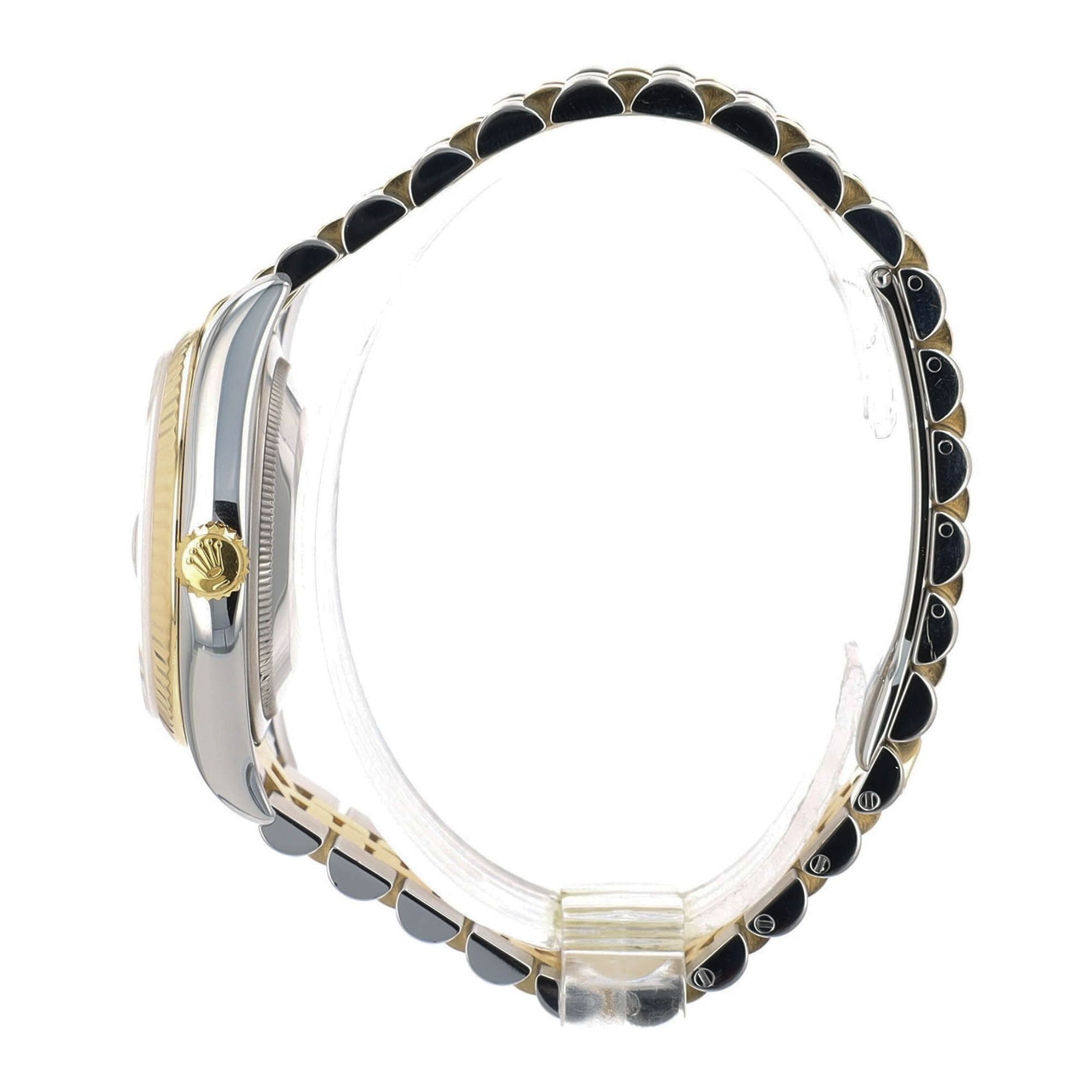 Rolex Datejust 116233 Two-Tone 18KY & Steel Champagne Index Jubilee 36mm Watch - Luxuriant Concierge