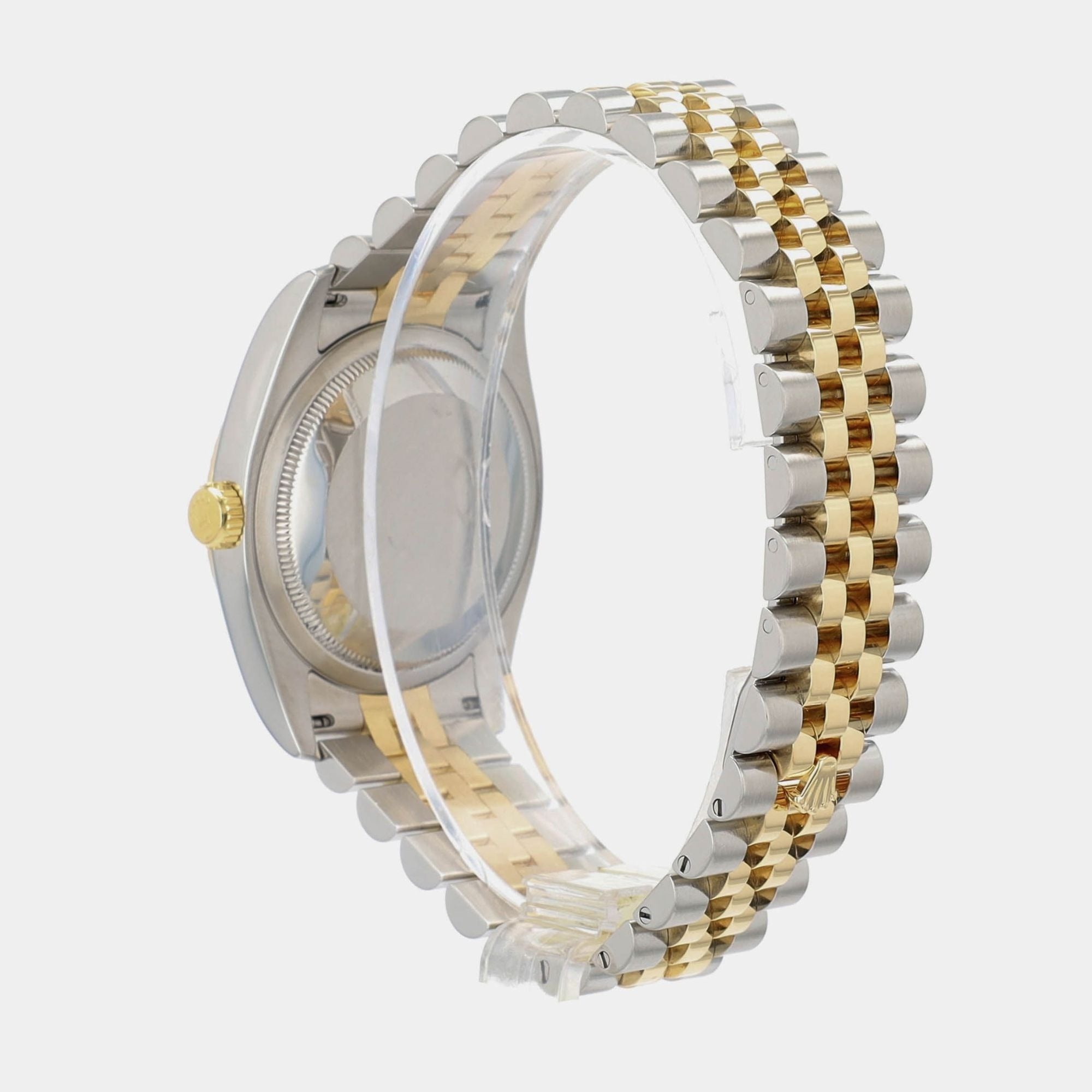 Rolex Datejust 116233 Two-Tone 18KY & Steel Champagne Index Jubilee 36mm Watch - Luxuriant Concierge