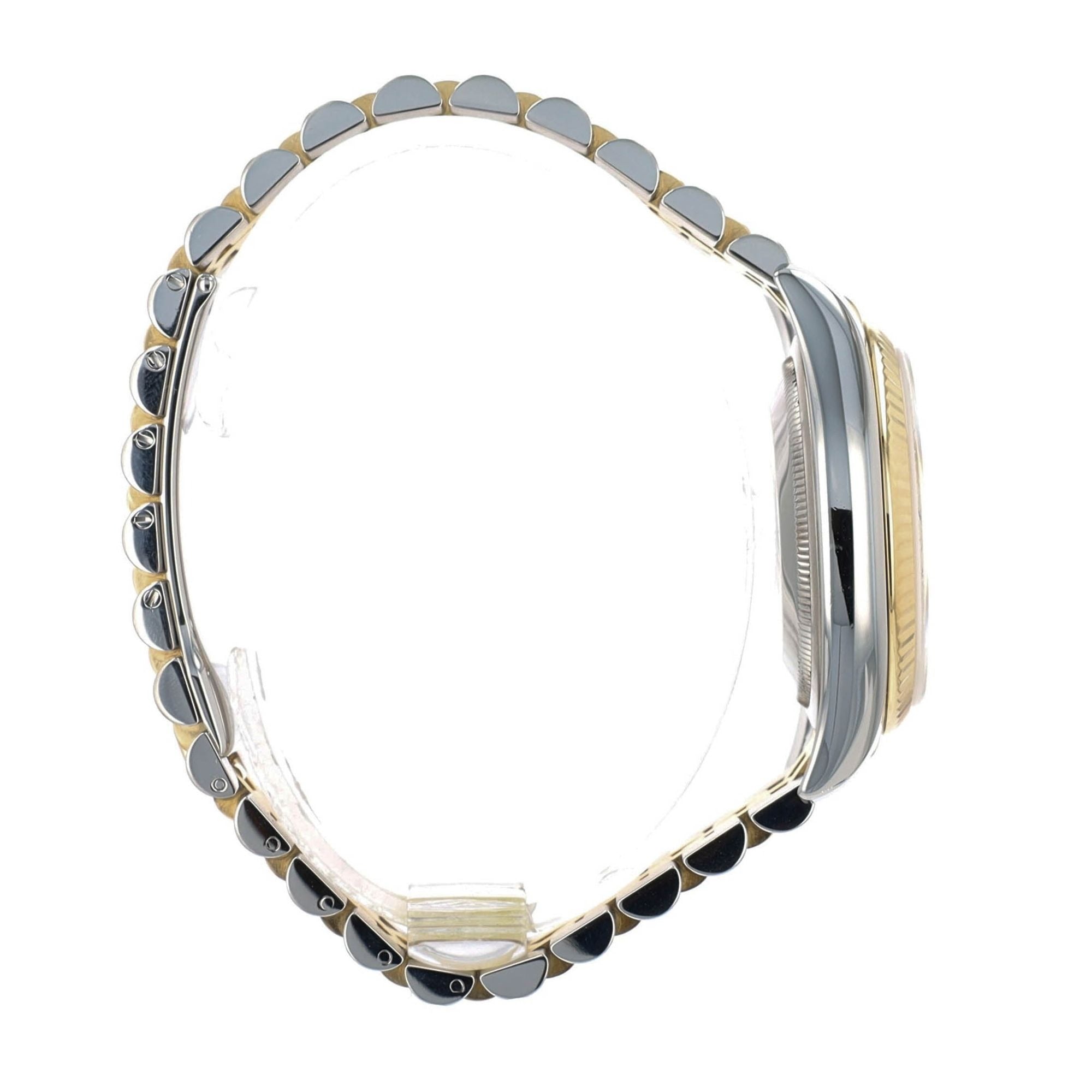 Rolex Datejust 116233 Two-Tone 18KY & Steel Champagne Index Jubilee 36mm Watch - Luxuriant Concierge