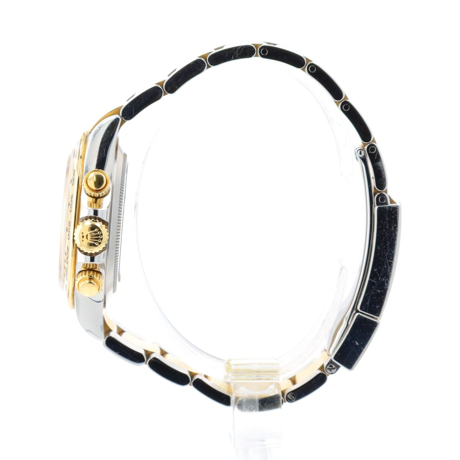 Rolex Mens Daytona 116503 TwoTone SS Tahitian MOP Diamond Dial Watch w/Box&Cert - Luxuriant Concierge