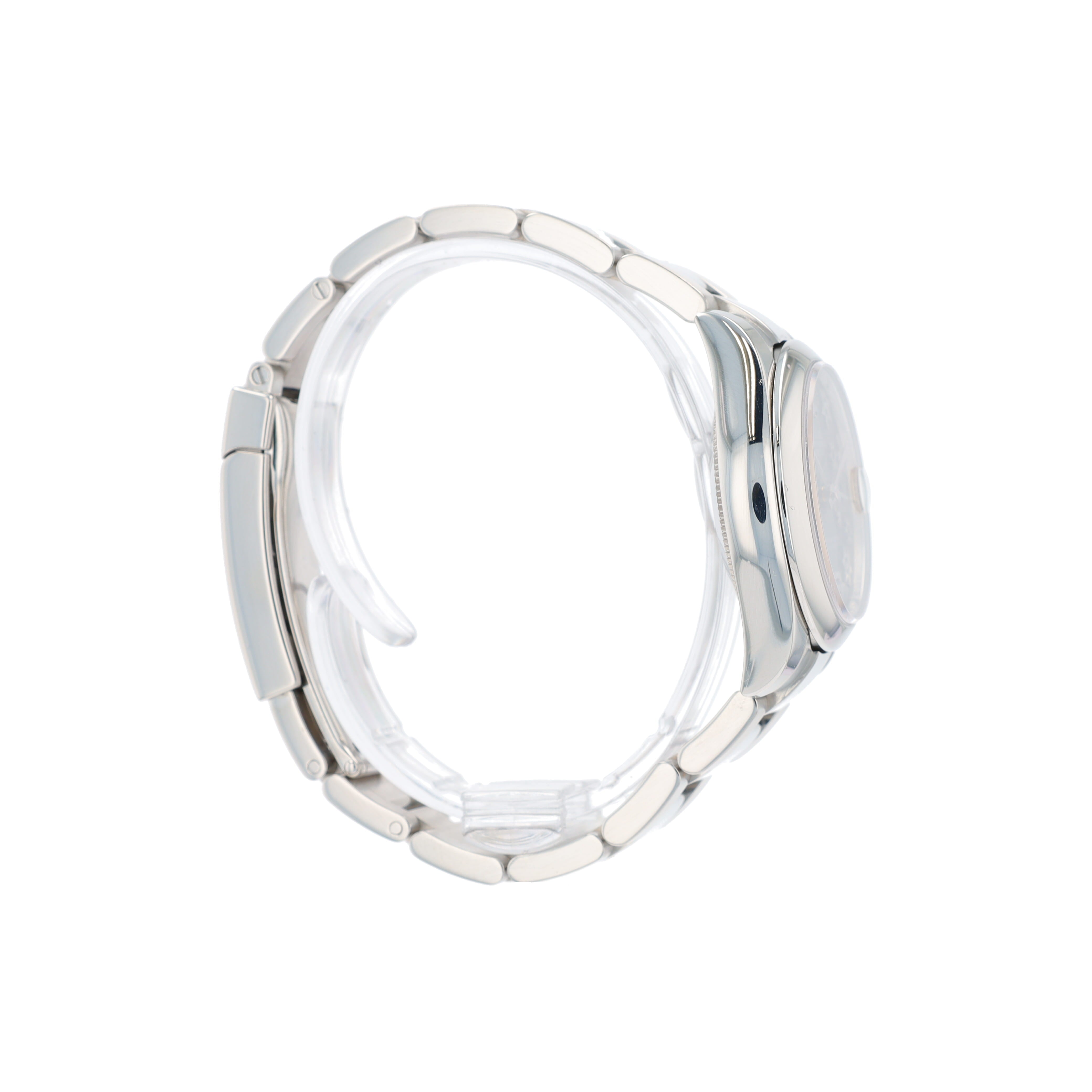 Rolex Datejust 178240 31mm Grey Floral Number 6 Dial Smoth Bezel Oyster Band - Luxuriant Concierge