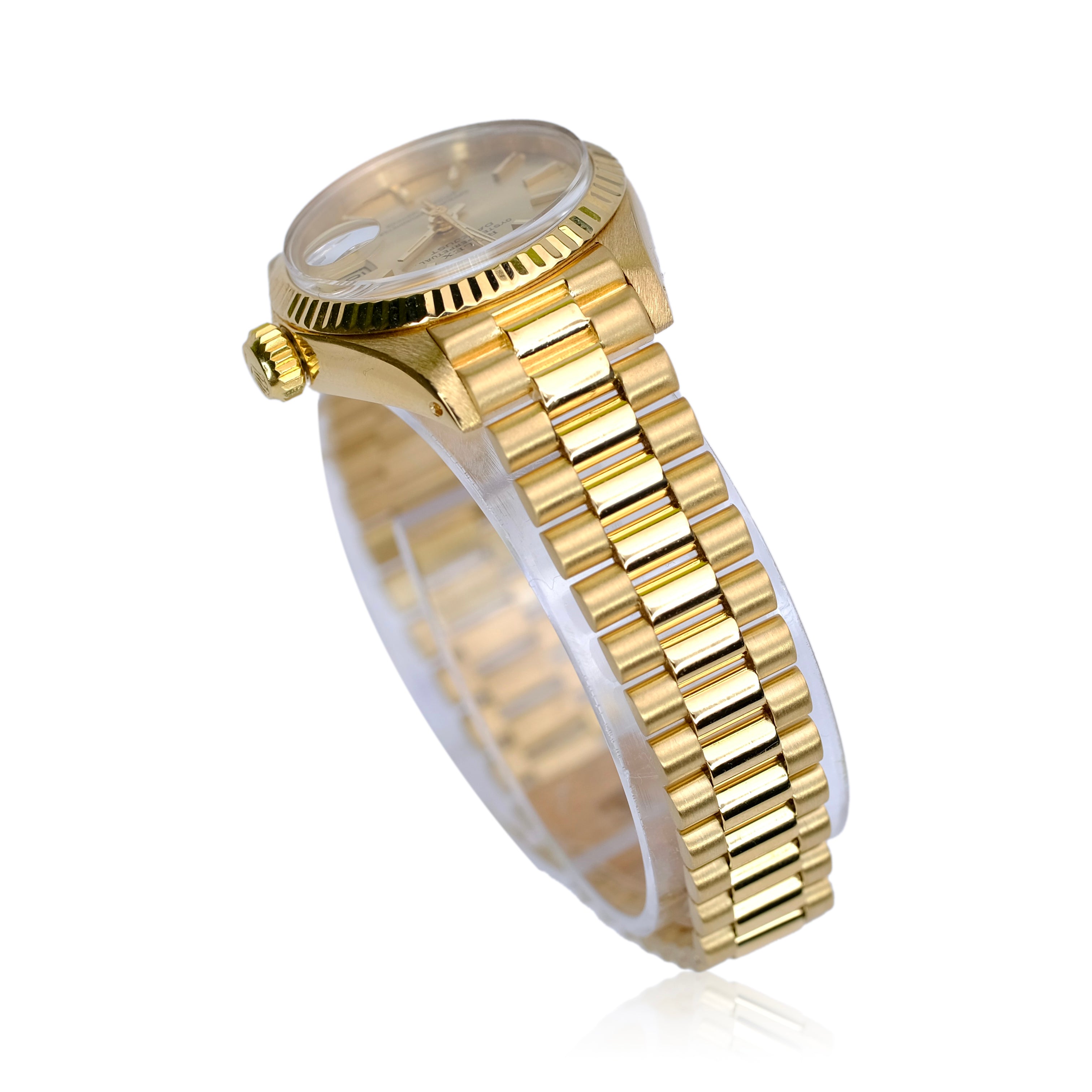 Rolex Datejust Champagne Index President Band 6917 - Luxuriant Concierge