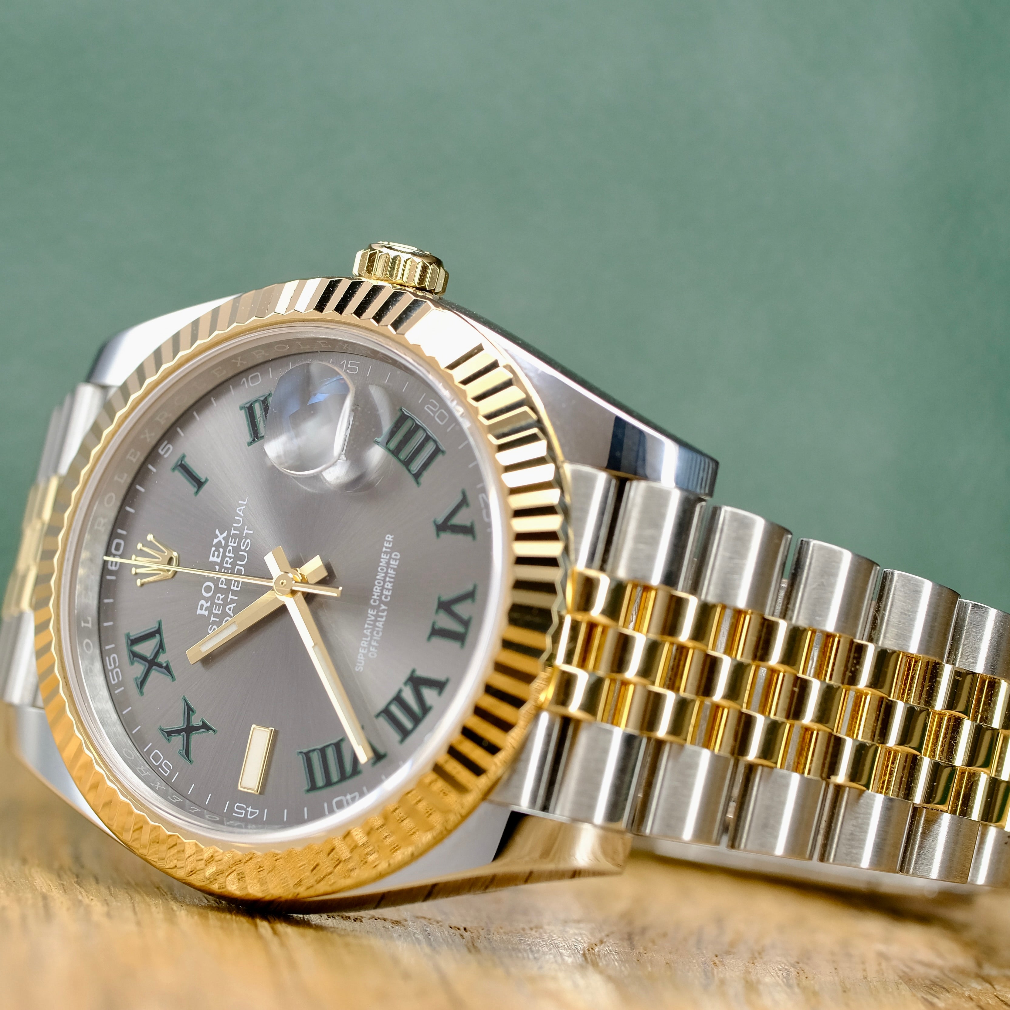 Rolex Datejust II Silver Index Dial Jubilee Band 126333 - Luxuriant Concierge