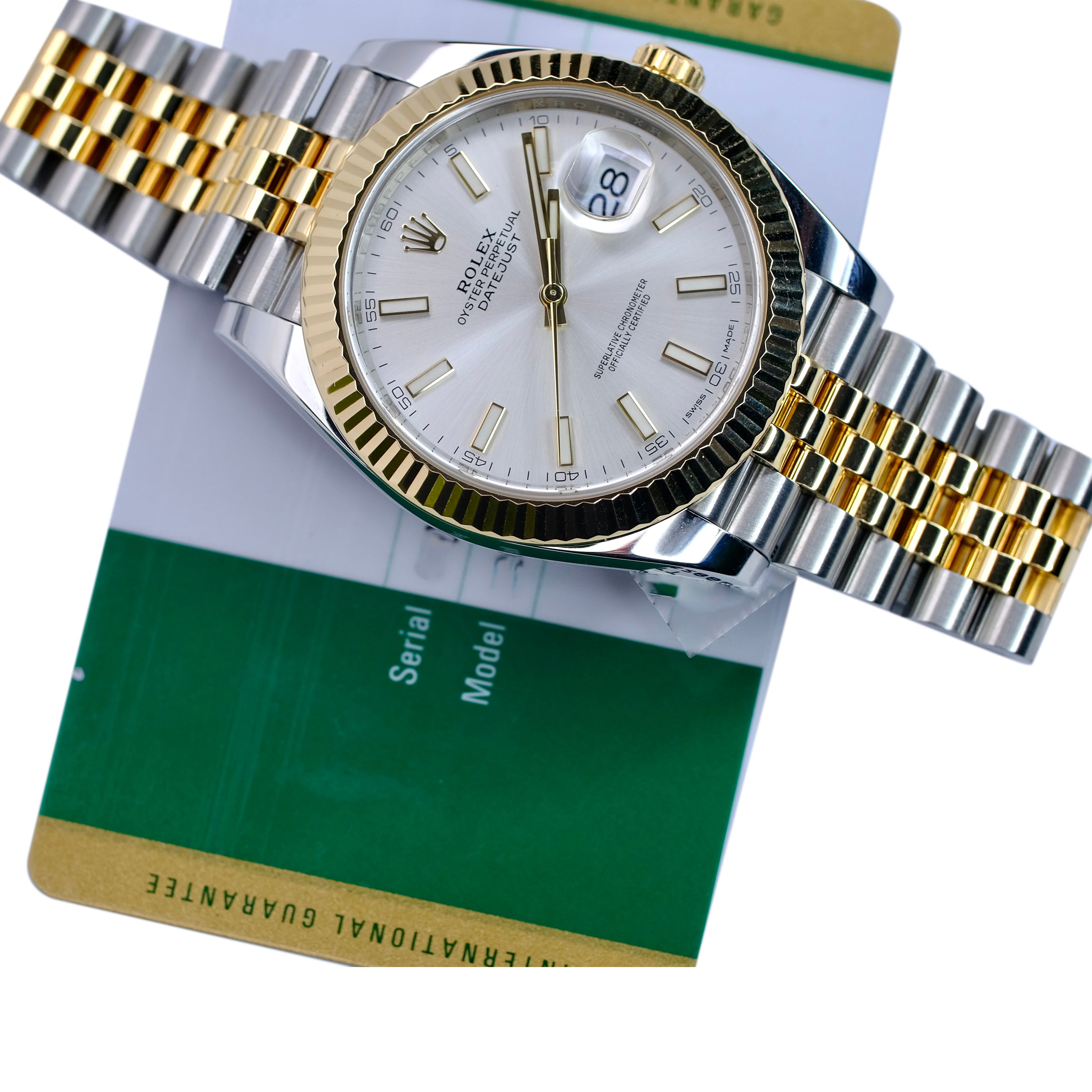 Rolex Datejust II Wimbledon Dial Jubilee YR-2019 126333 Box&Paper - Luxuriant Concierge