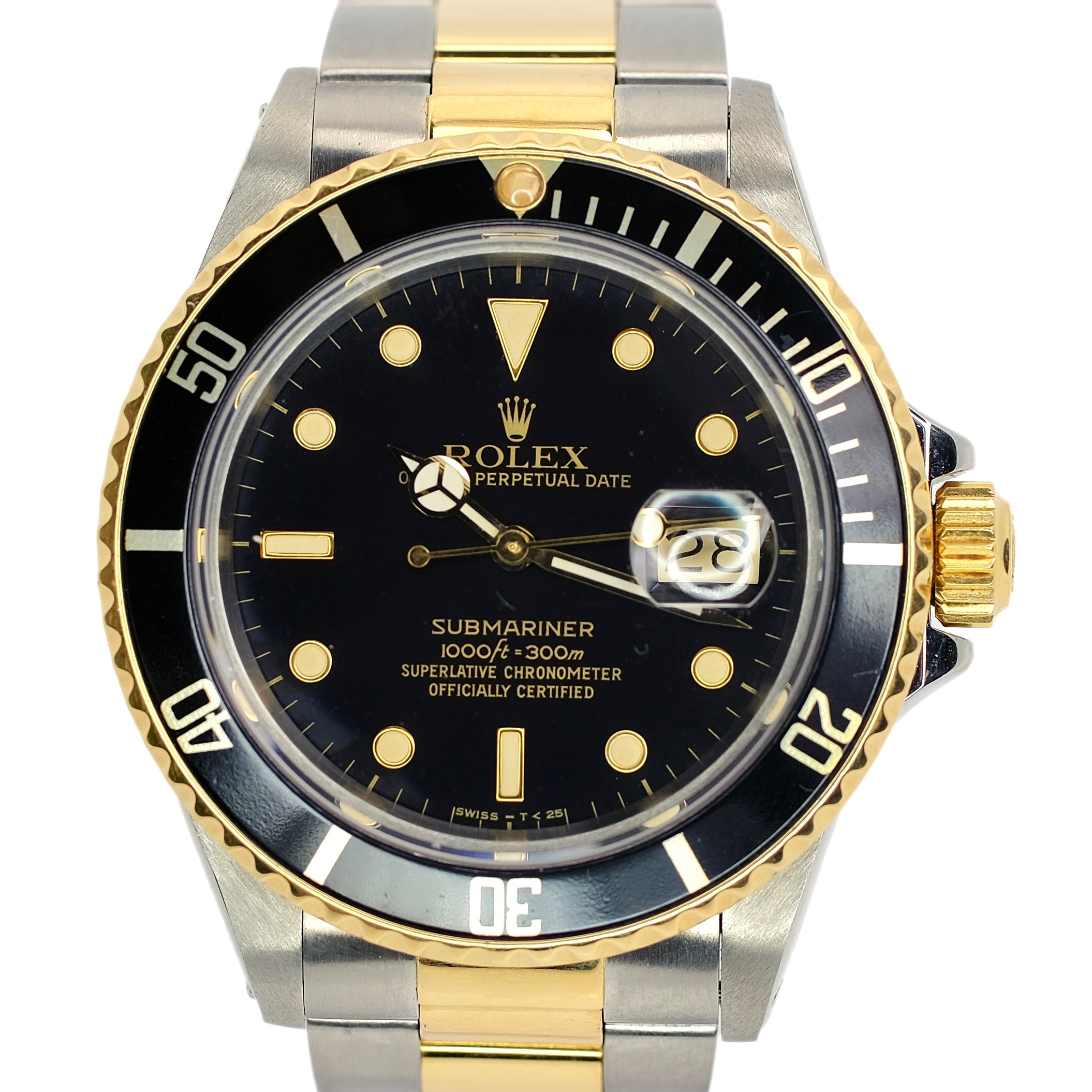 Rolex Submariner Black Dial Oyster Band YR-1987 16803 - Luxuriant Concierge