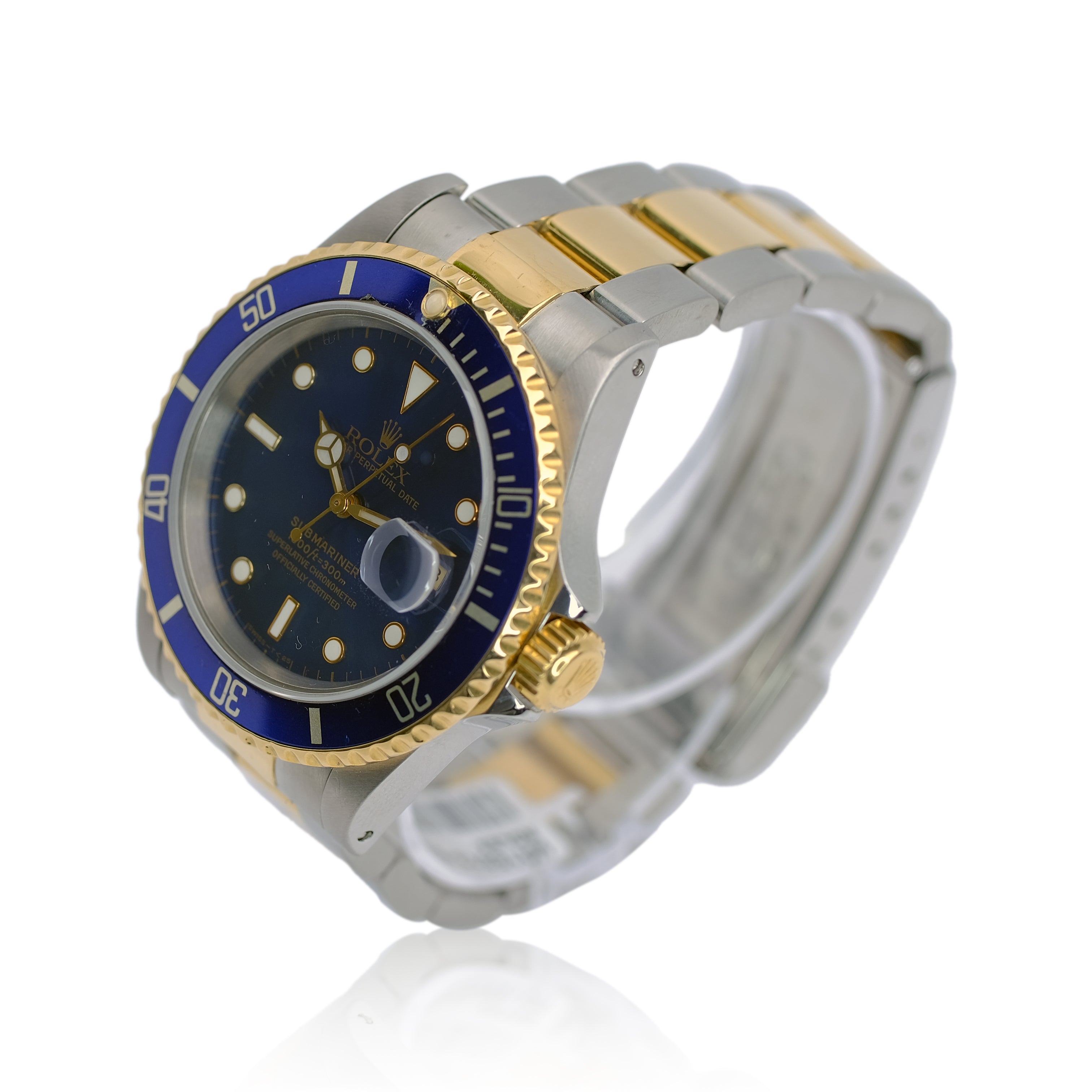 Rolex Submariner Blue Dial Oyster Band YR-1994 16613 - Luxuriant Concierge