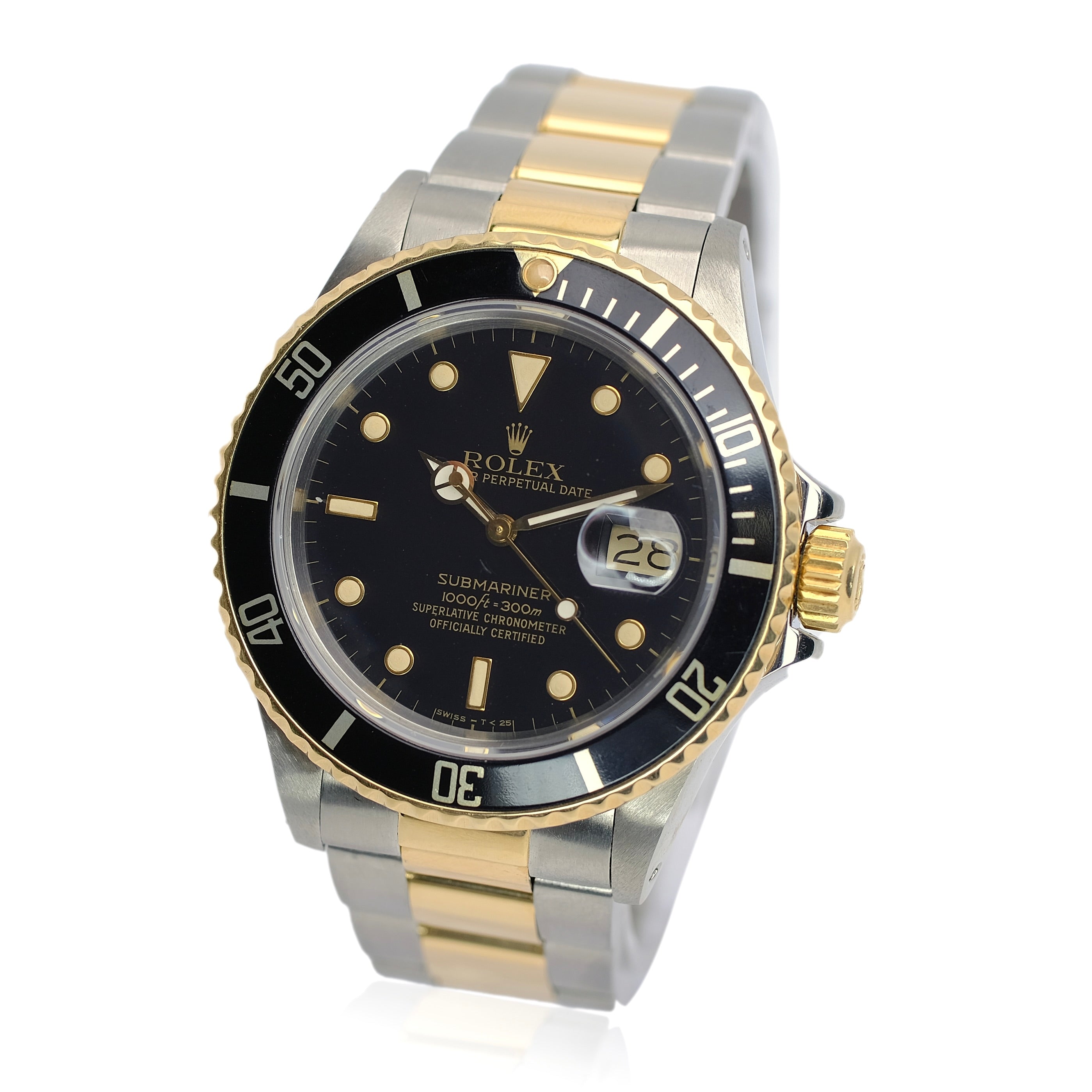 Rolex Submariner Black Dial Oyster Band YR-1987 16803 - Luxuriant Concierge