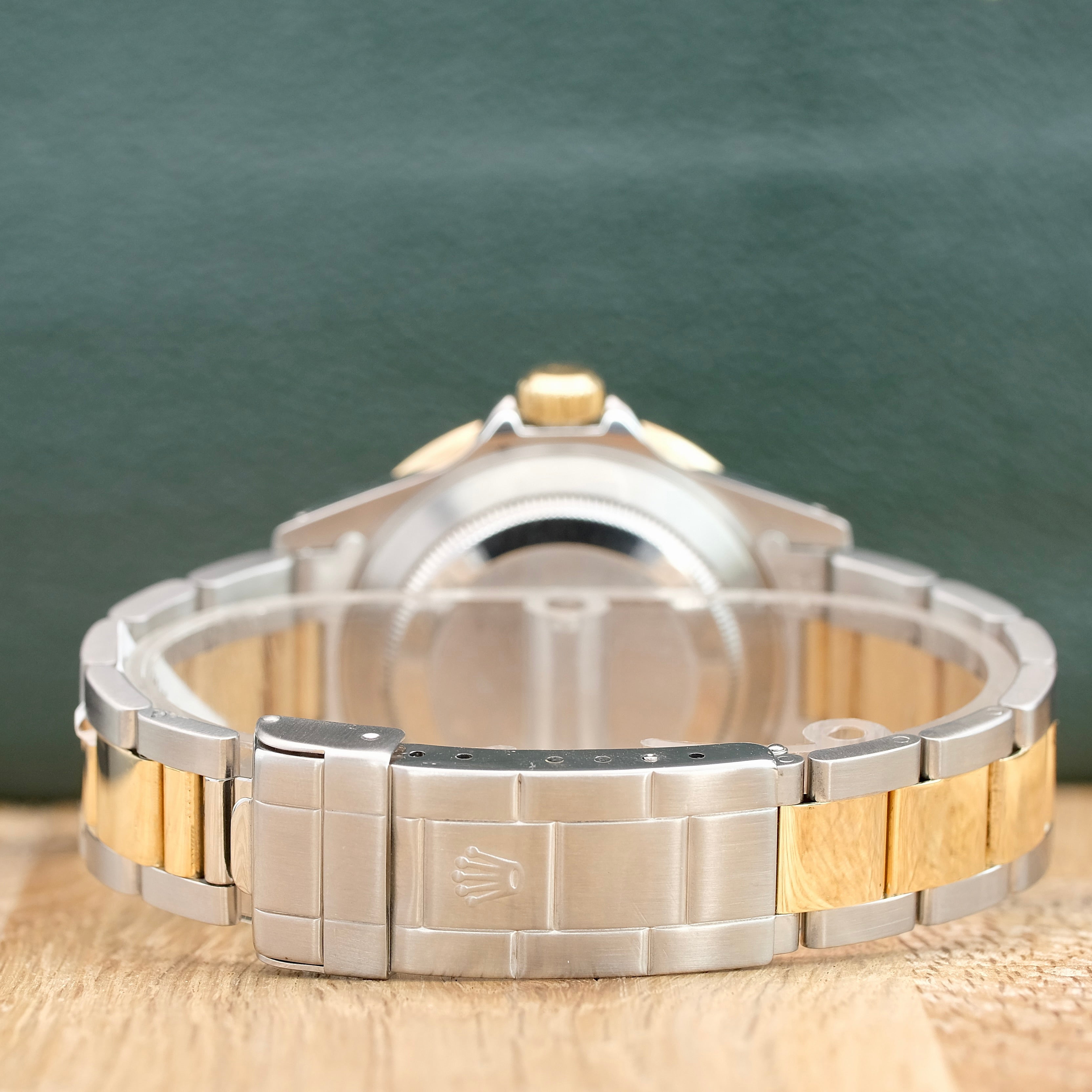 Rolex Submariner Champagne Serti Dial Oyster Band 16613 w Box & Paper - Luxuriant Concierge