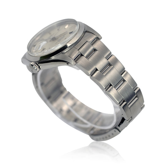 ROLEX DATE SILVER INDEX "SIGMA" OYSTER BAND 1500 - Luxuriant Concierge