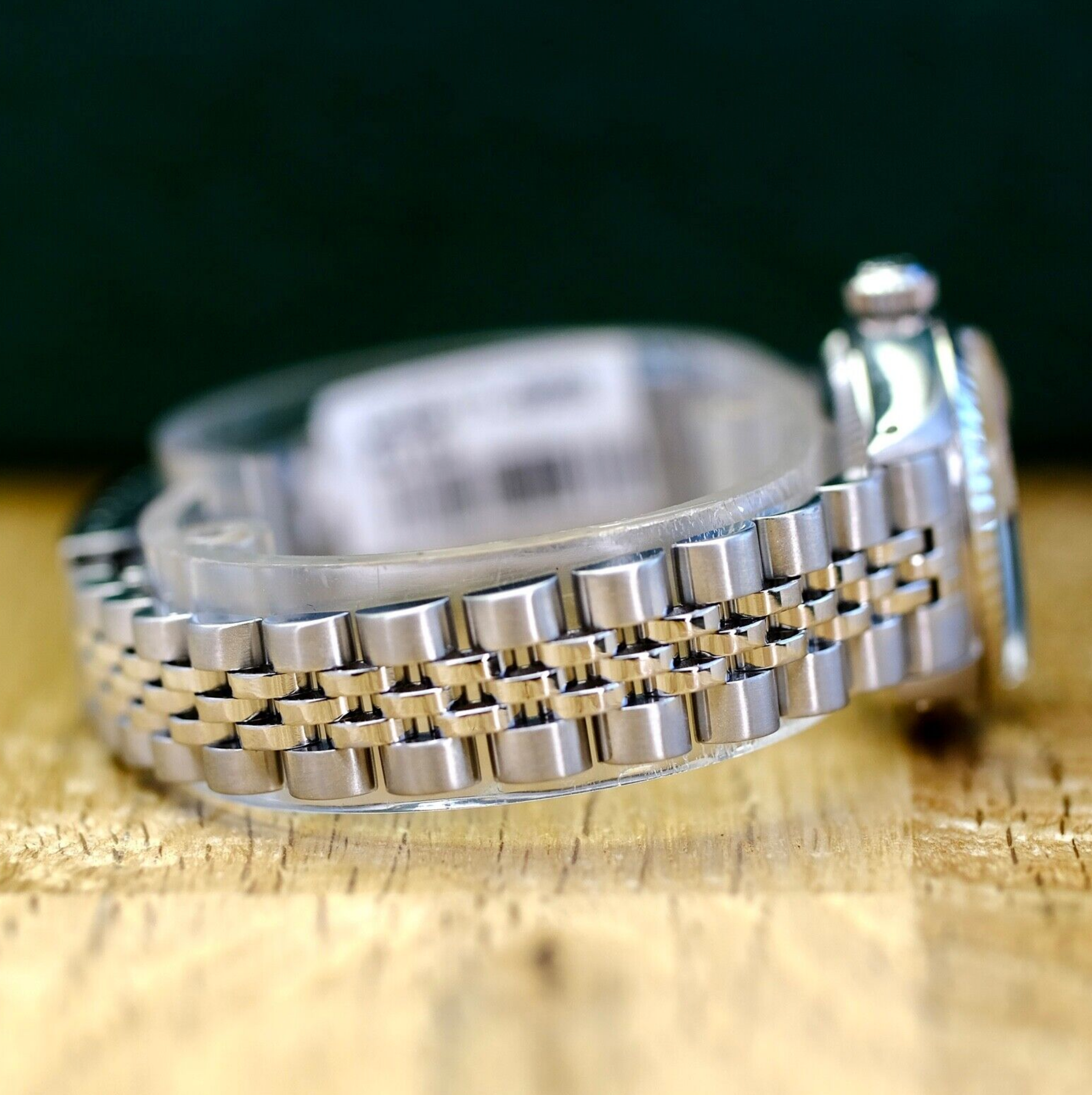 Rolex Ladies Datejust Steel Silver Index Jubilee 6917 Watch B&P - luxuriantconcierge