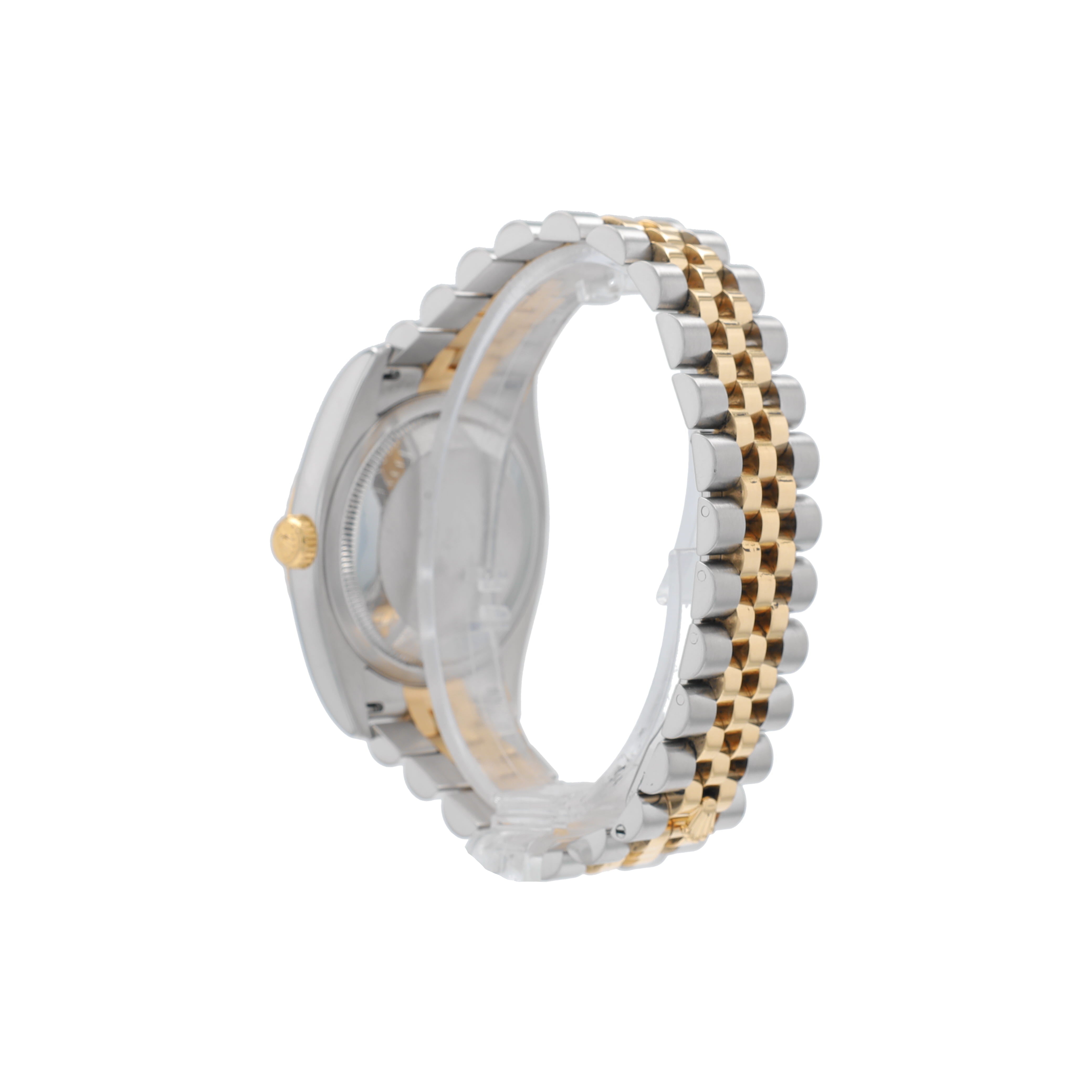 Rolex Datejust  116233 36mm Champagne Jubilee Diamonds Dial Fluted Bezel Jubilee Band - Luxuriant Concierge