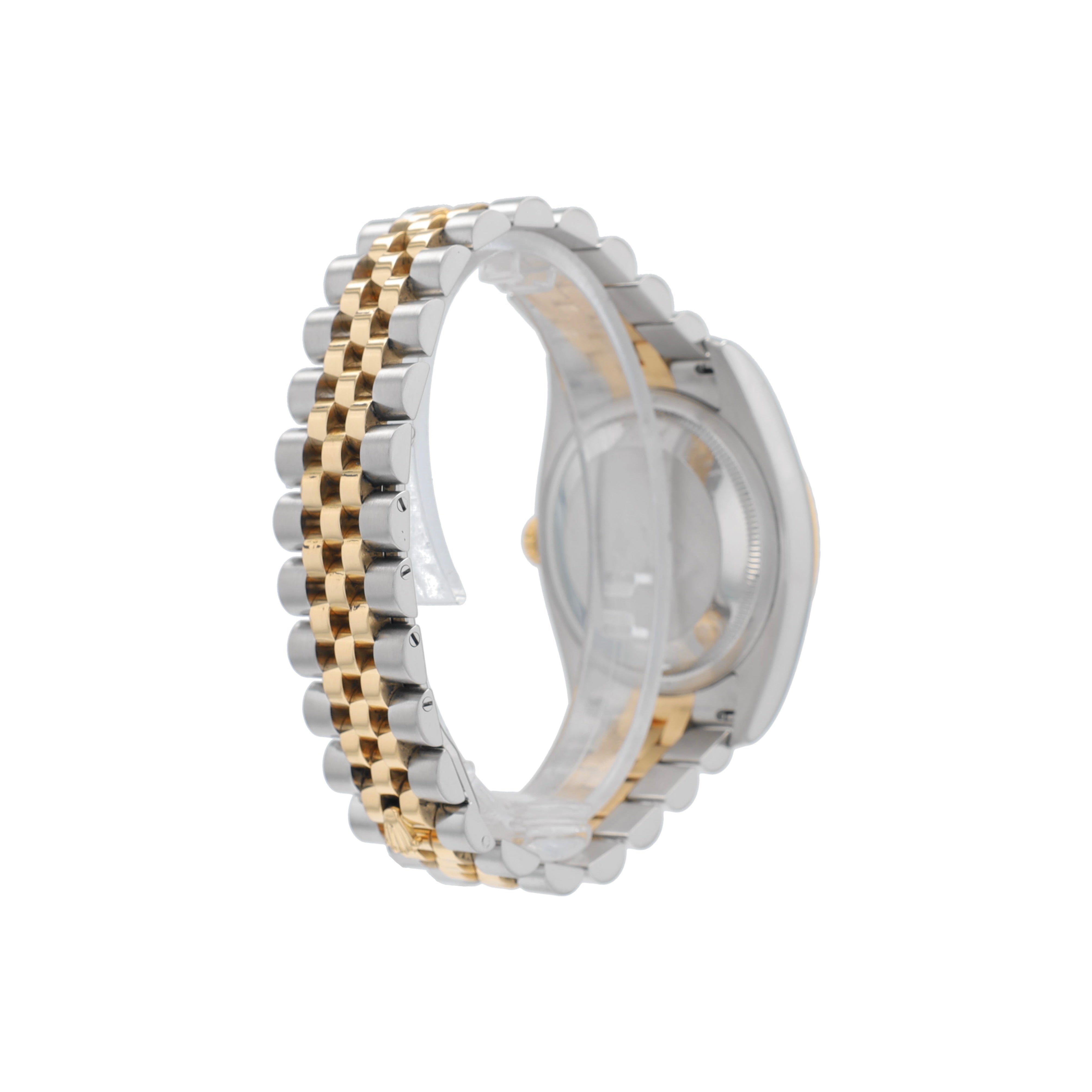 Rolex Datejust  116233 36mm Champagne Jubilee Diamonds Dial Fluted Bezel Jubilee Band - Luxuriant Concierge