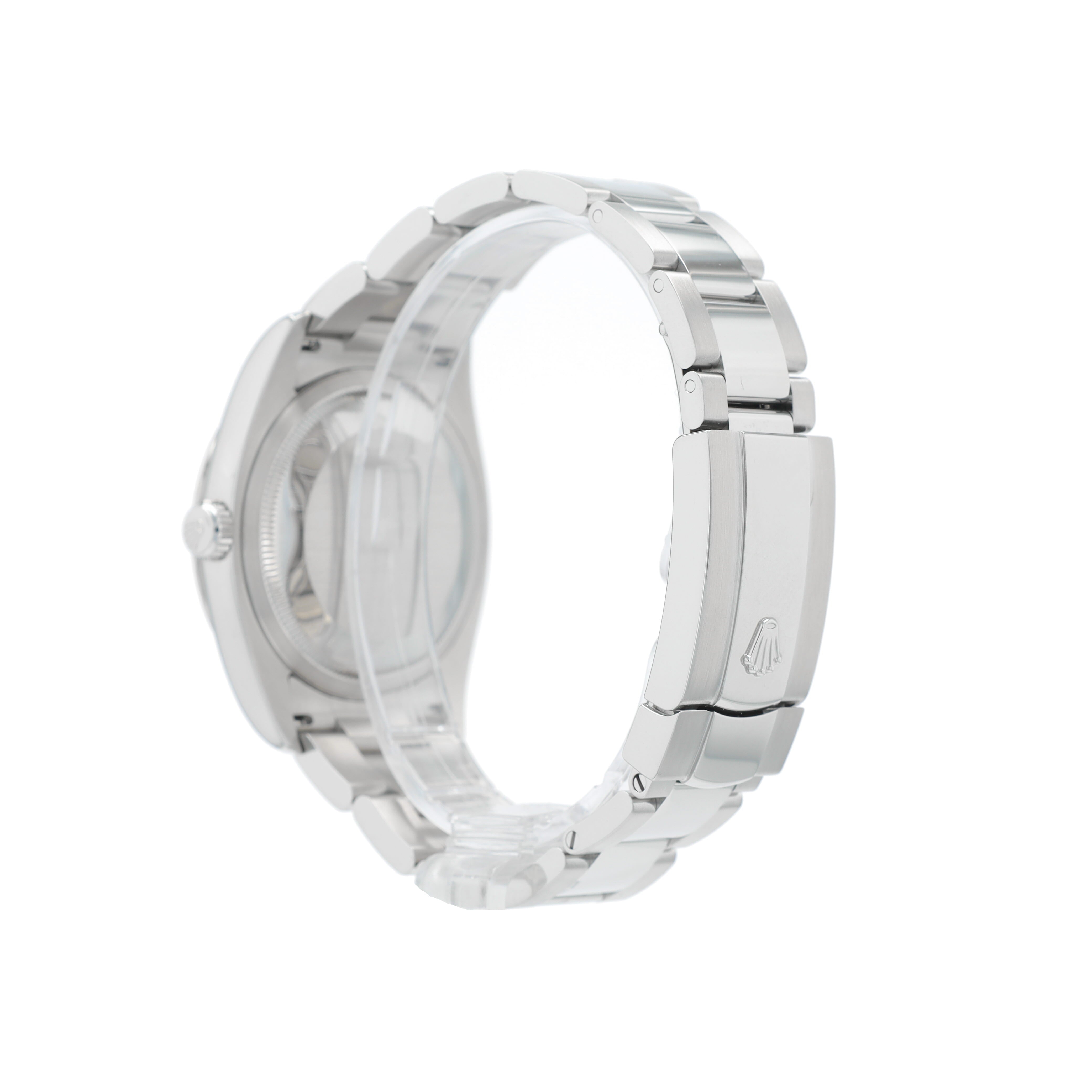 B&P Rolex Datejust 116264 36mm Blue Index Dial Thunderbird Bezel Oyster Band - Luxuriant Concierge