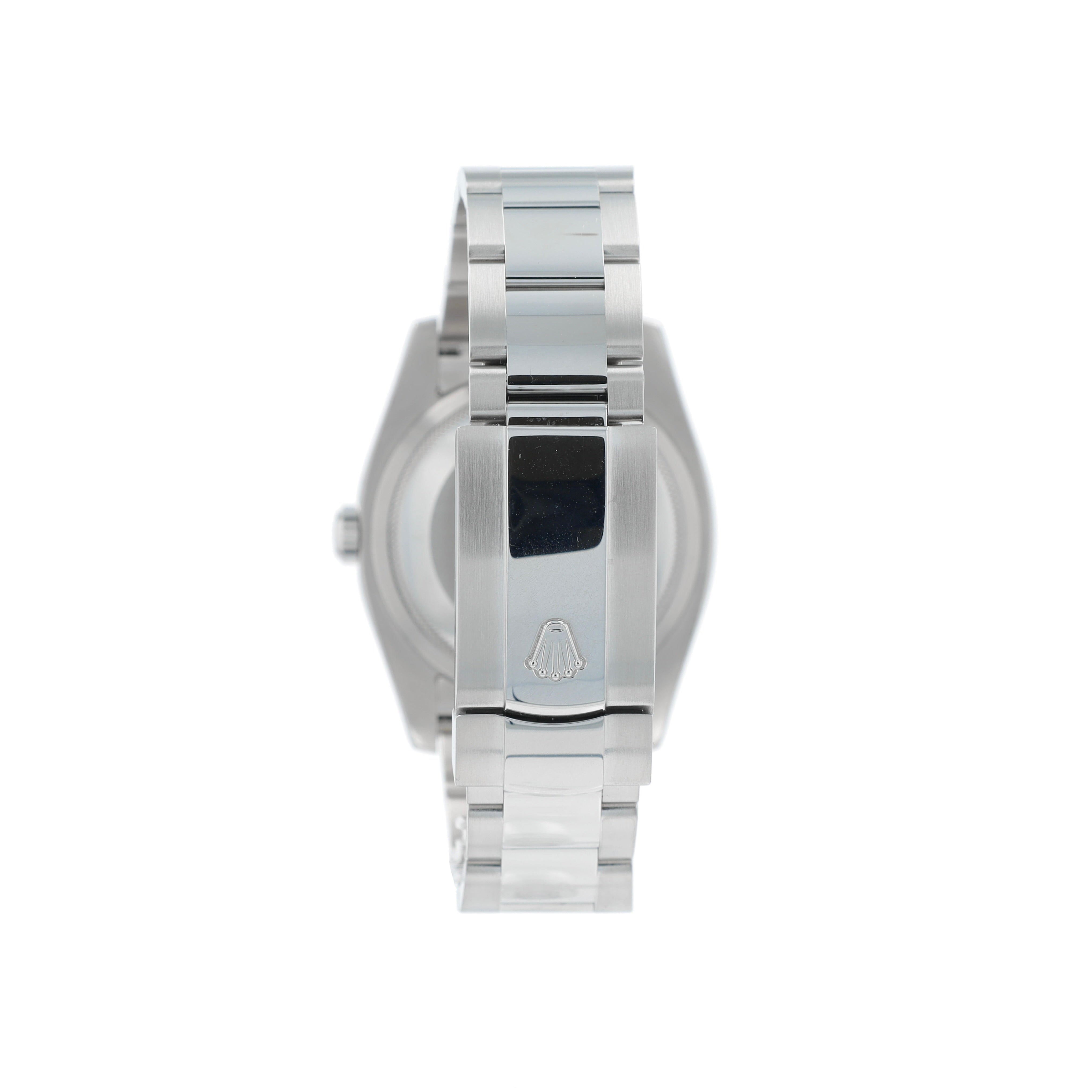 B&P Rolex Datejust 116264 36mm Blue Index Dial Thunderbird Bezel Oyster Band - Luxuriant Concierge