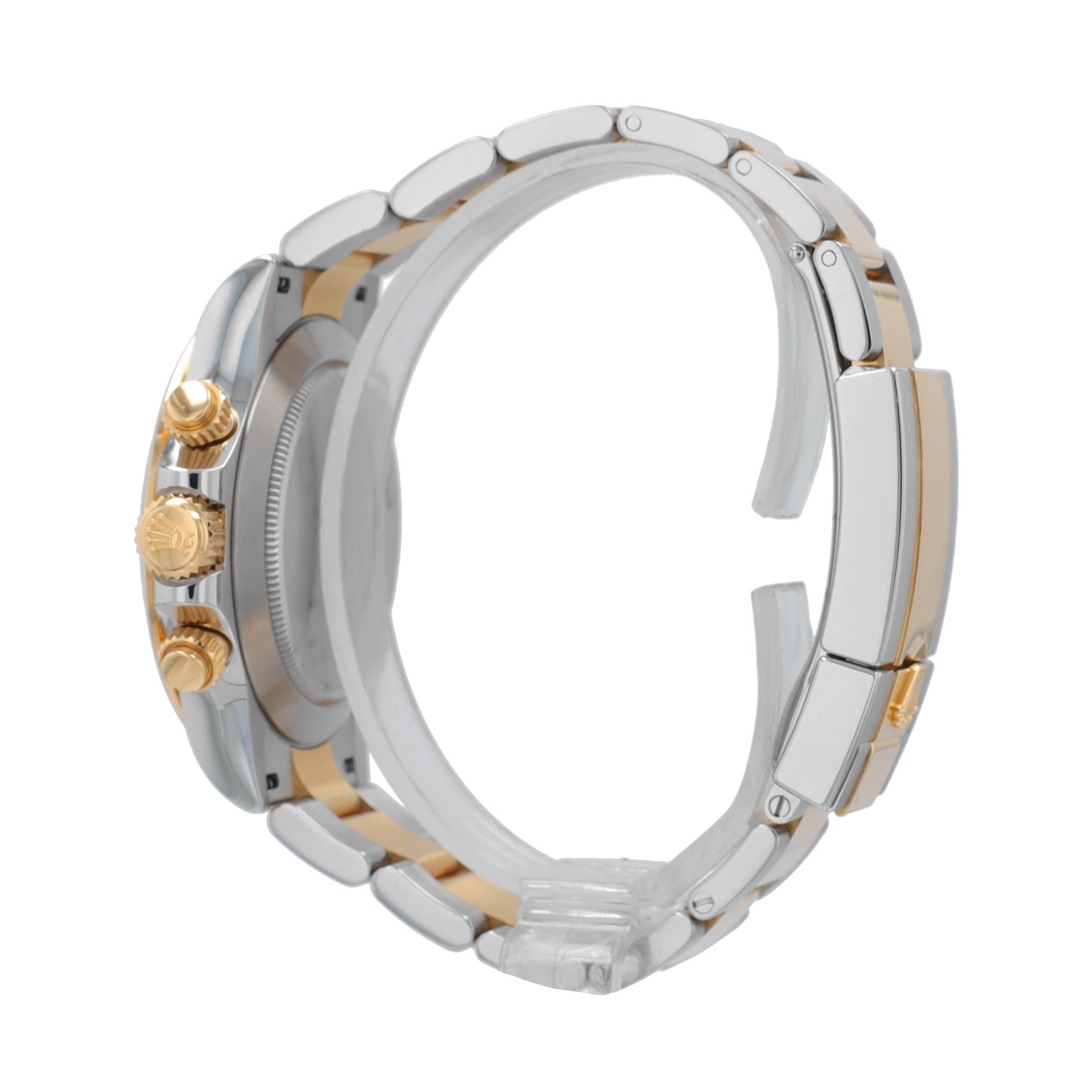 Rolex Daytona 116503 Watch 18K Yellow Gold & Steel Champagne Mens Watch BOX&CERT