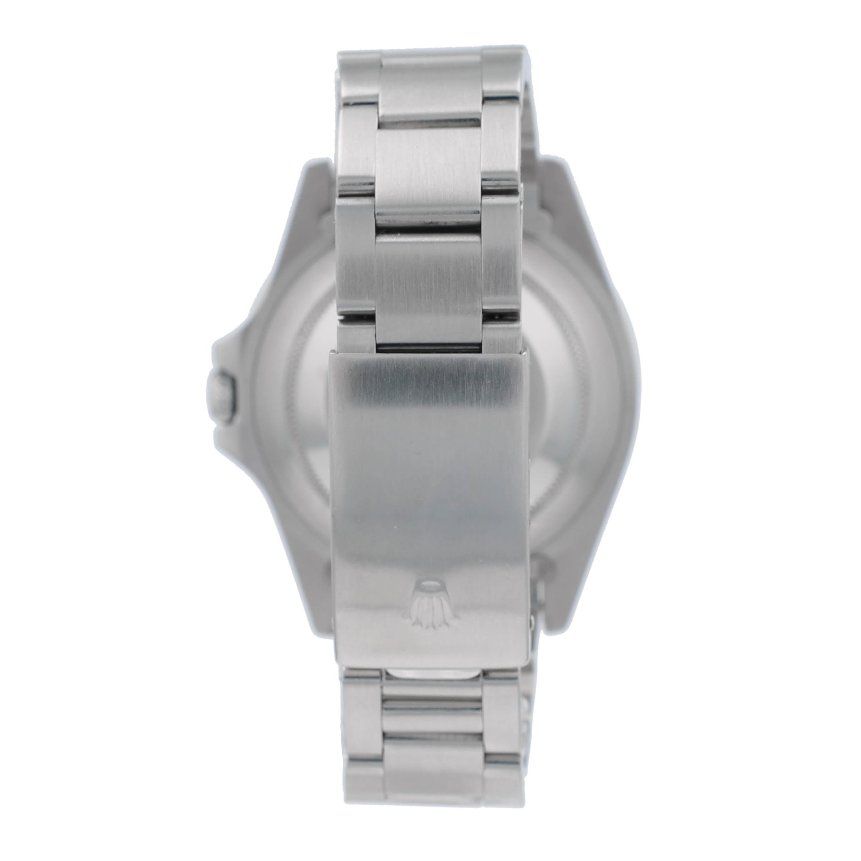 Rolex GMT Master 16700 40mm Black White Luminous Dial Rotatable Bezel - Pepsi Faded Insert Bezel Oyster Band