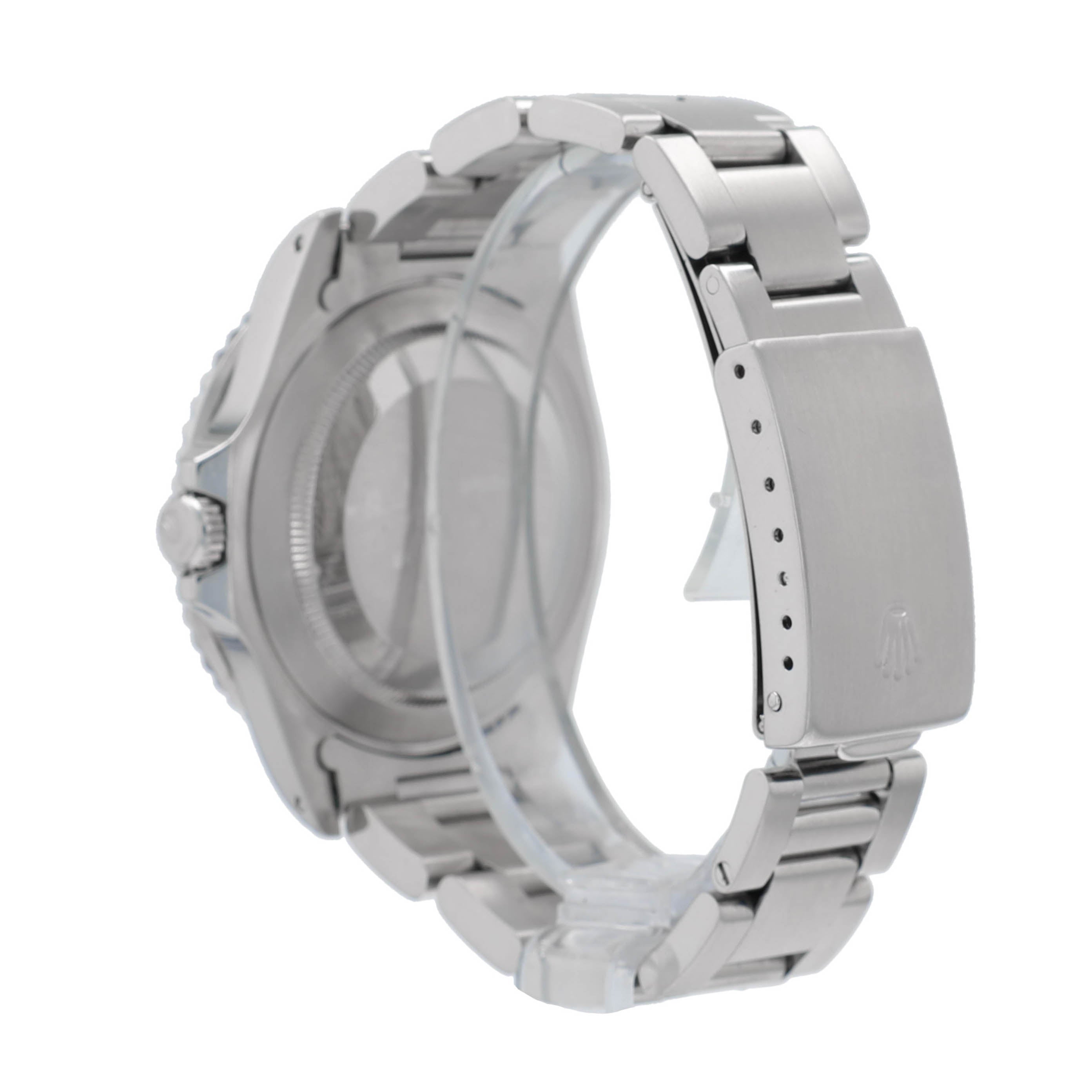 Rolex GMT Master II 16700 40mm Black White Lminous Dial Rotatable Pepsi Bezel Oyster Band