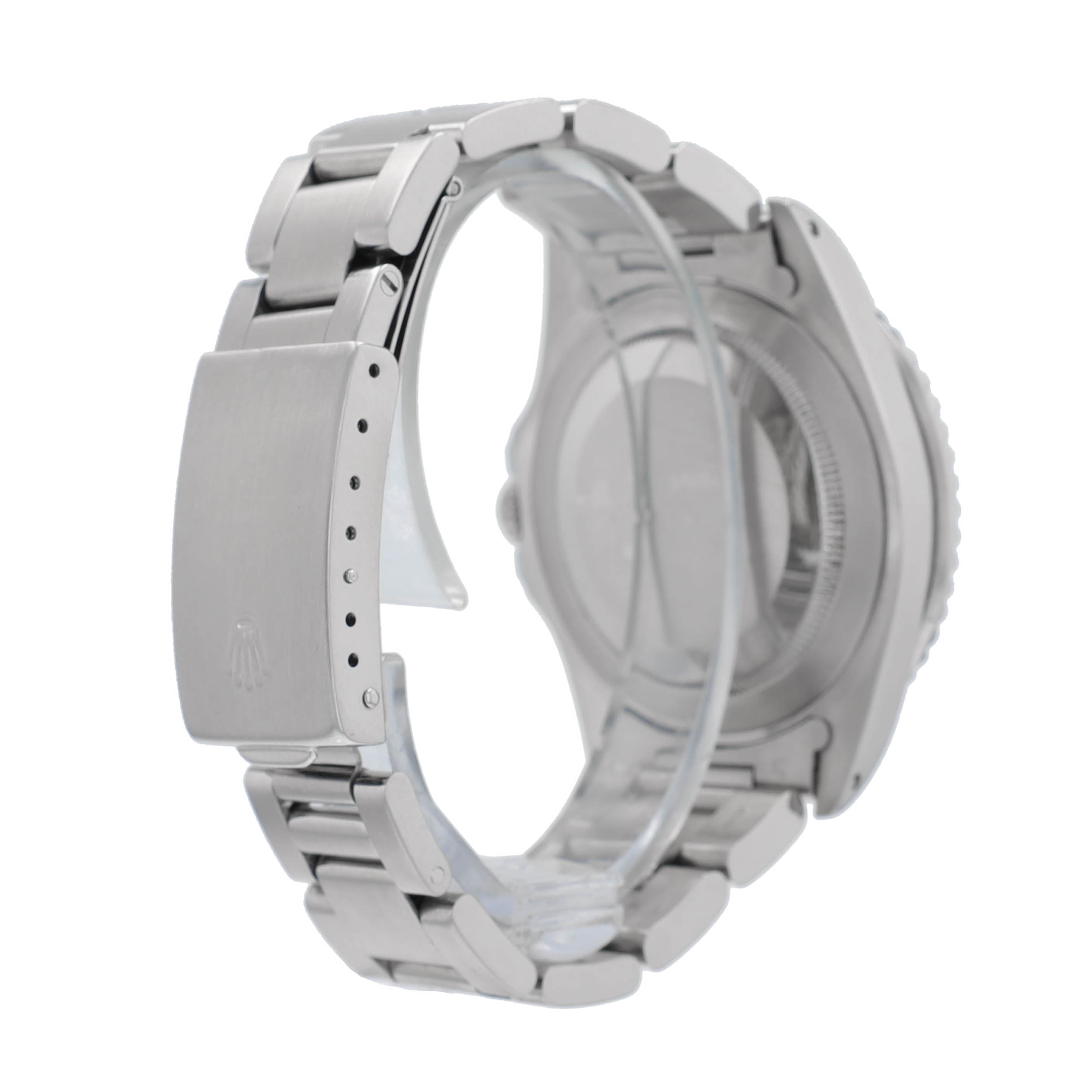 Rolex GMT Master II 16700 40mm Black White Lminous Dial Rotatable Pepsi Bezel Oyster Band