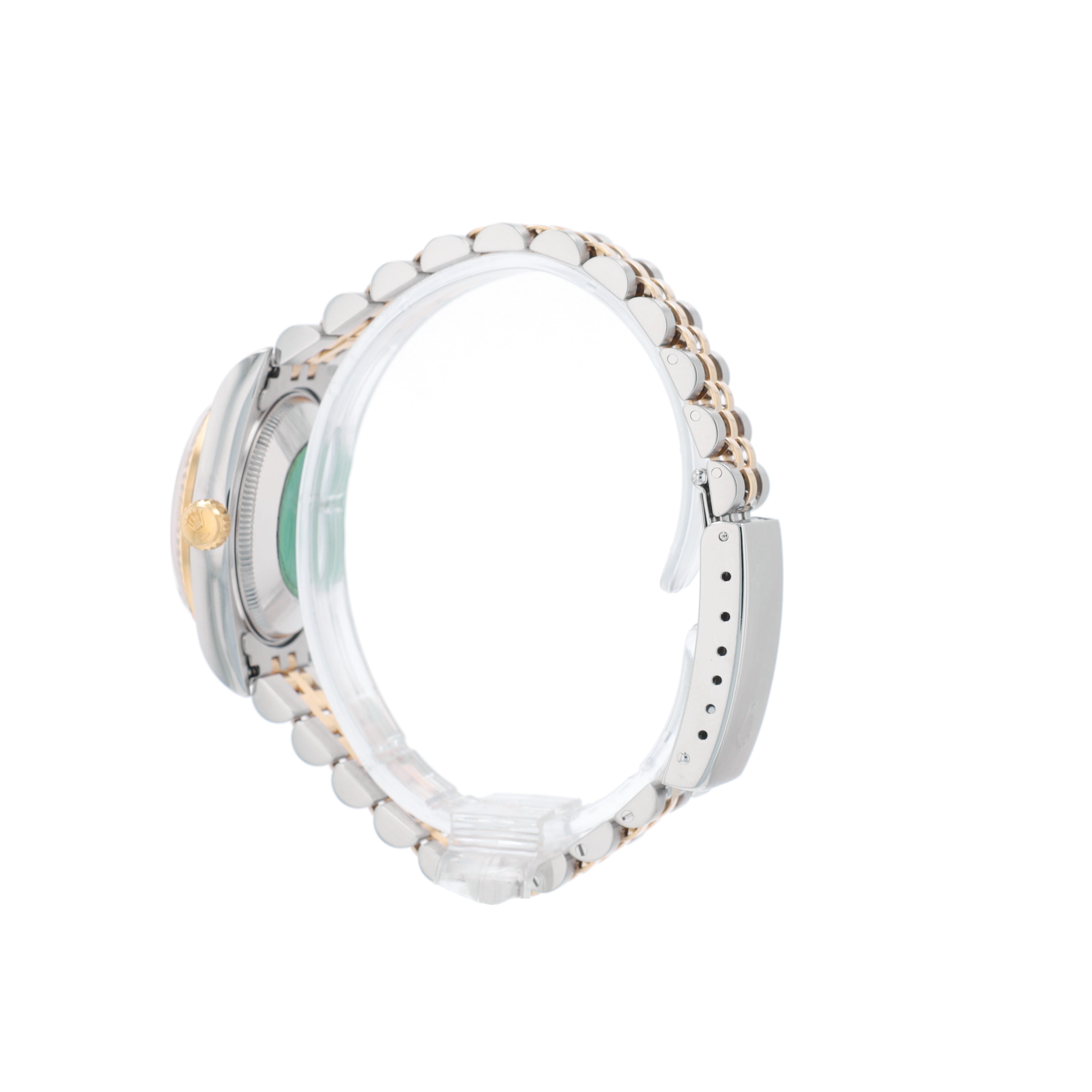 Rolex Datejust 68273 31mm White Roman Dial Fluted Bezel Jubilee Band - Luxuriant Concierge