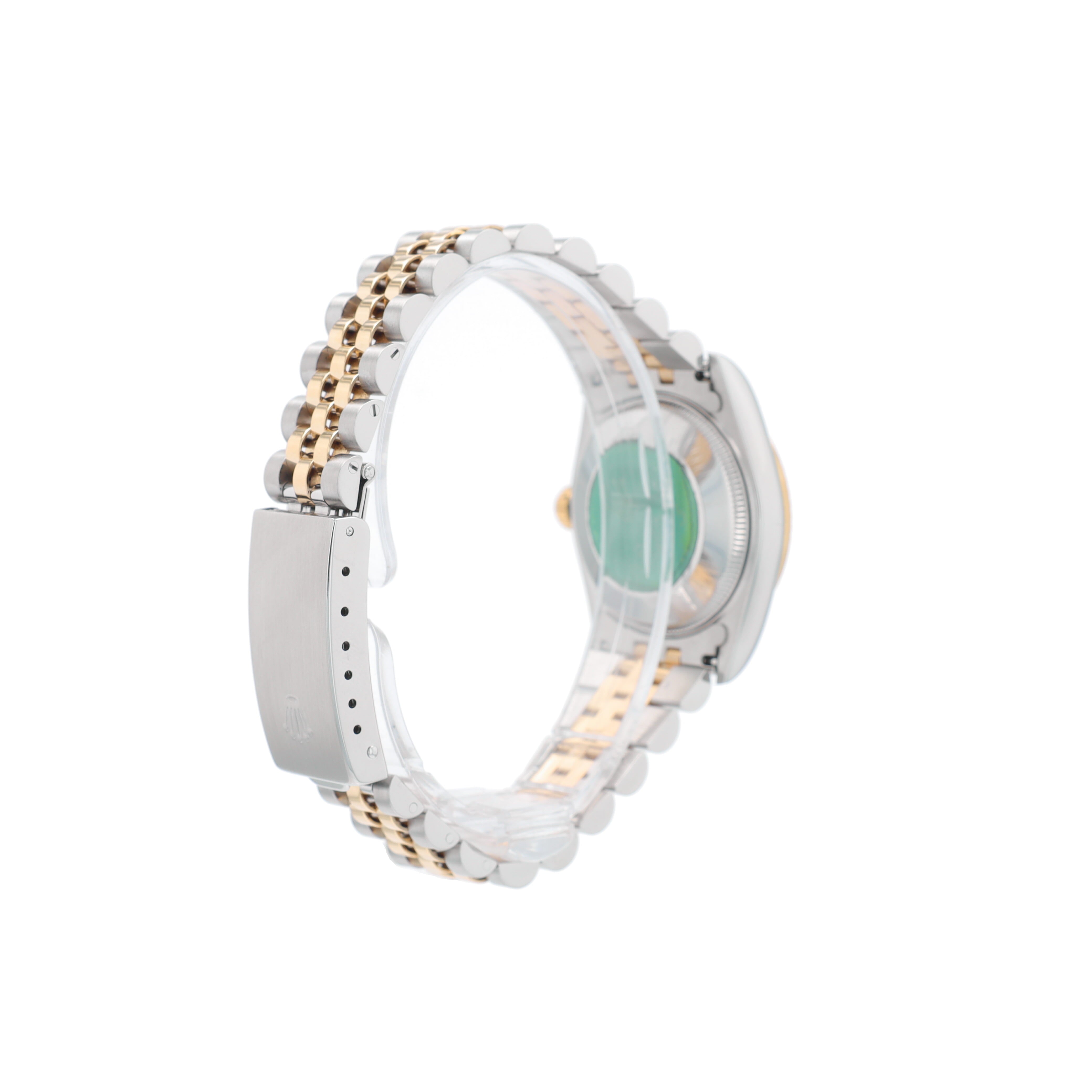 Rolex Datejust 68273 31mm White Roman Dial Fluted Bezel Jubilee Band - Luxuriant Concierge