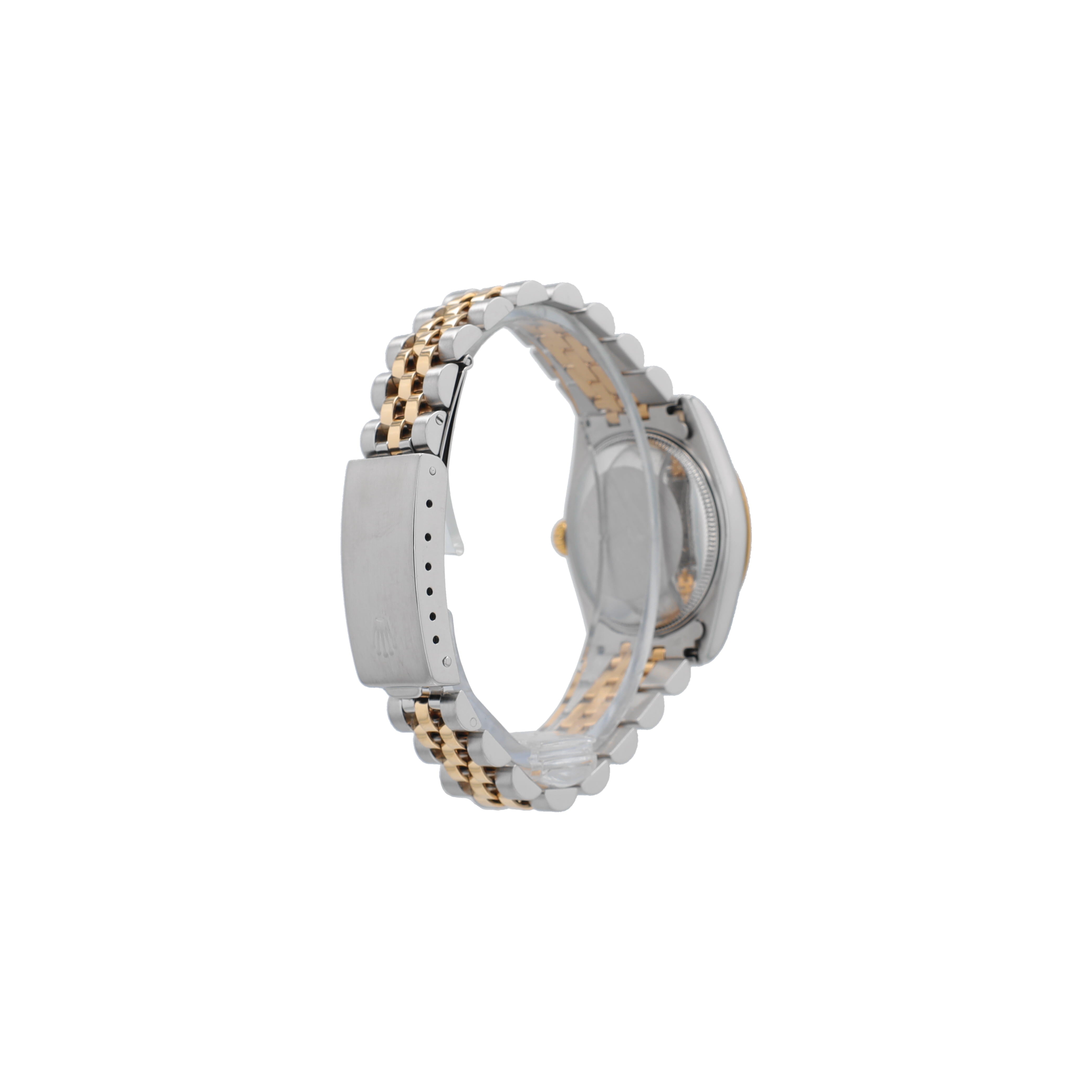 Rolex Datejust  68273 31mm Champagne Diamonds Dial Fluted Bezel Jubilee Band - Luxuriant Concierge