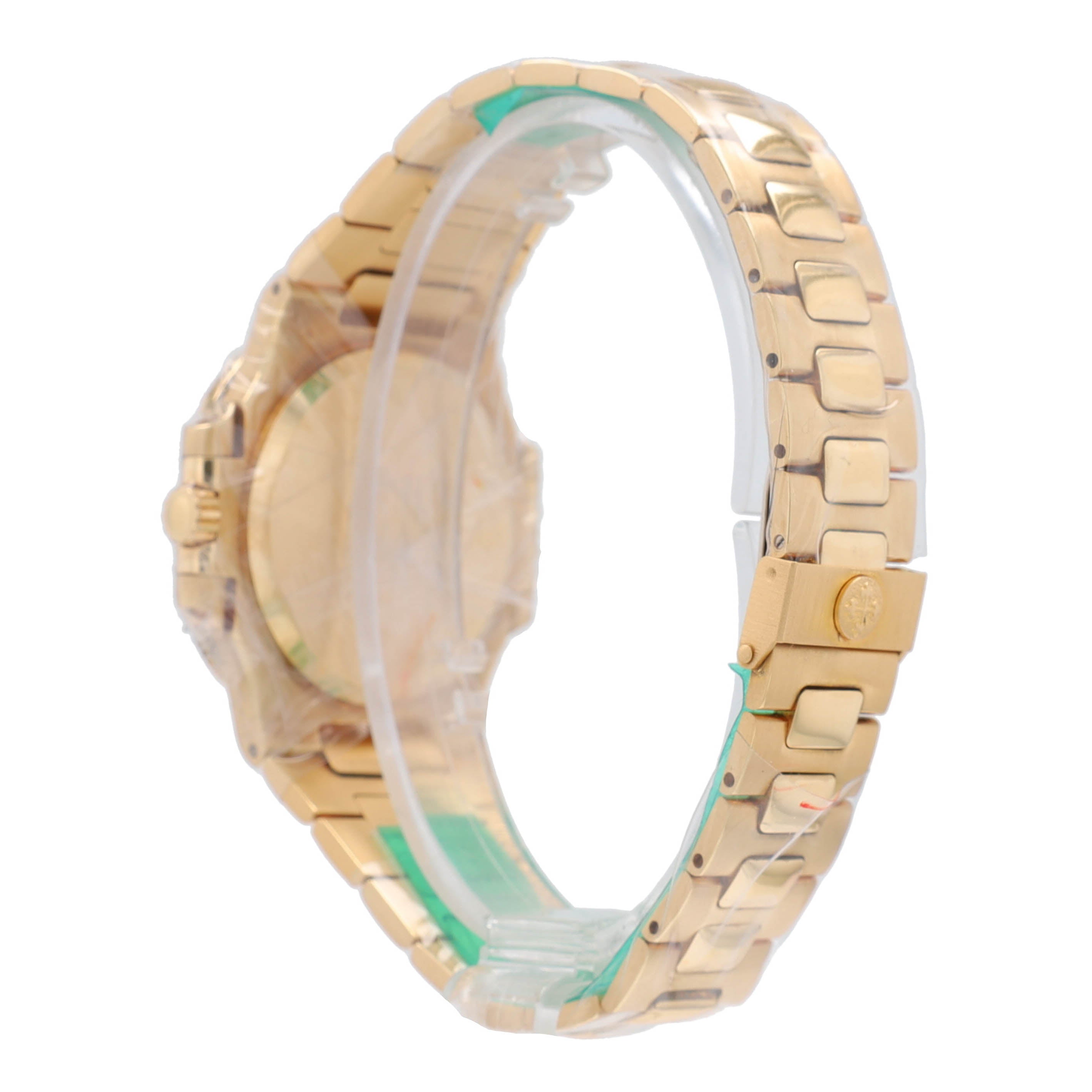 Patek Philippe Nautilus Mid-Size Grey Tapestry Diamond & Bezel