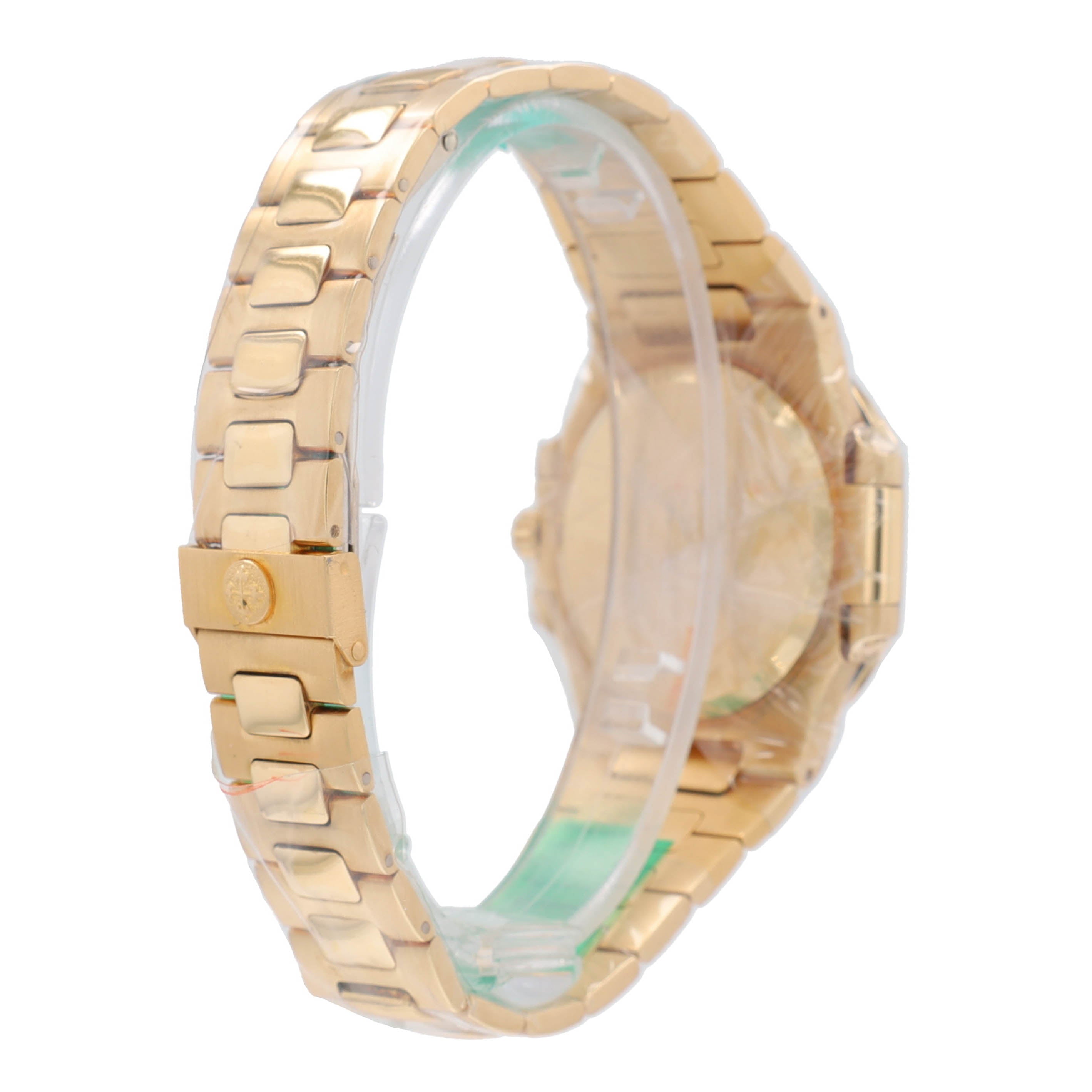 Patek Philippe Nautilus Mid-Size Grey Tapestry Diamond & Bezel