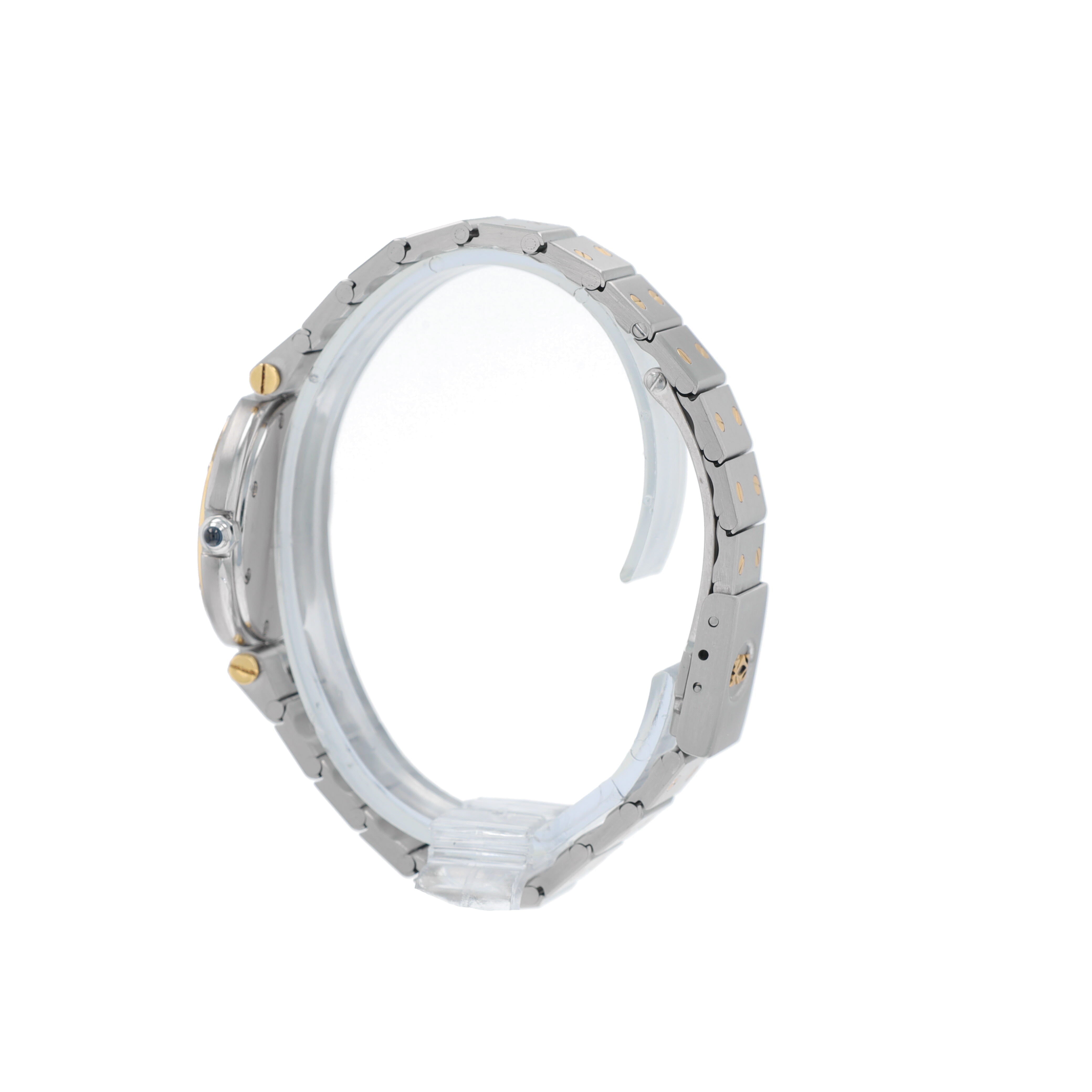 Cartier Santos TT YELLOW White Roman Dial