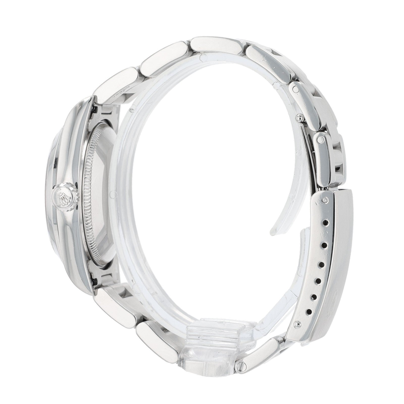 Rolex Oyster Perpetual 31mm Stainless Steel Black Dial Oyster Watch 67480 31mm - Luxuriant Concierge