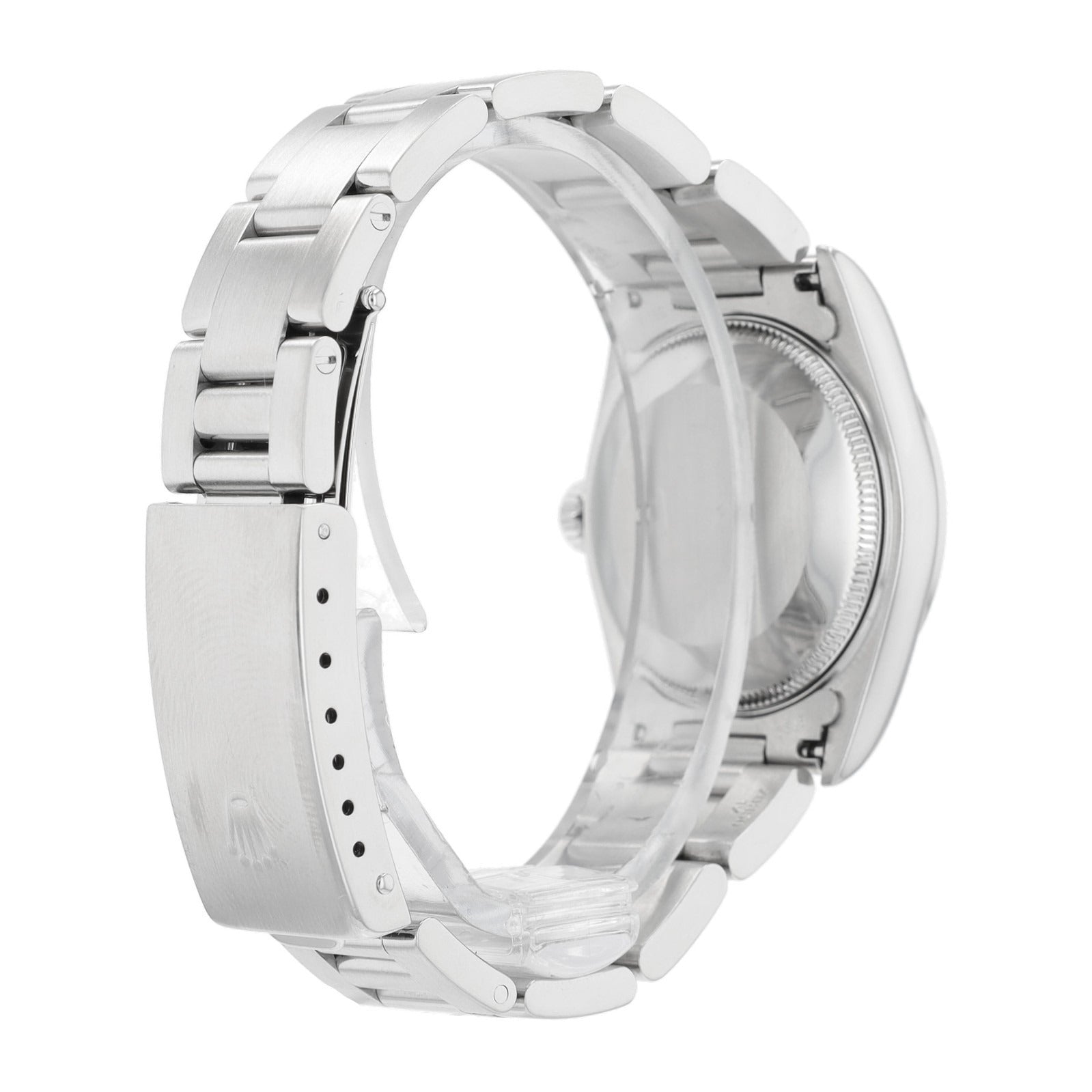 Rolex Oyster Perpetual 31mm Stainless Steel Black Dial Oyster Watch 67480 31mm - Luxuriant Concierge