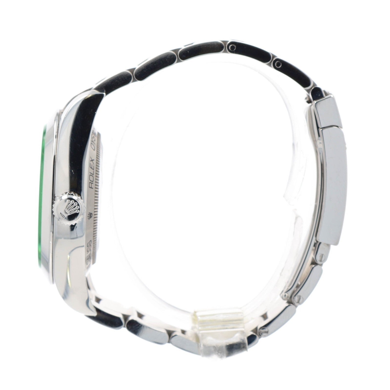 Rolex Milgauss 116400GV 2022 Green Crystal Black Dial Mens Watch 40mm w/ Paper - Luxuriant Concierge