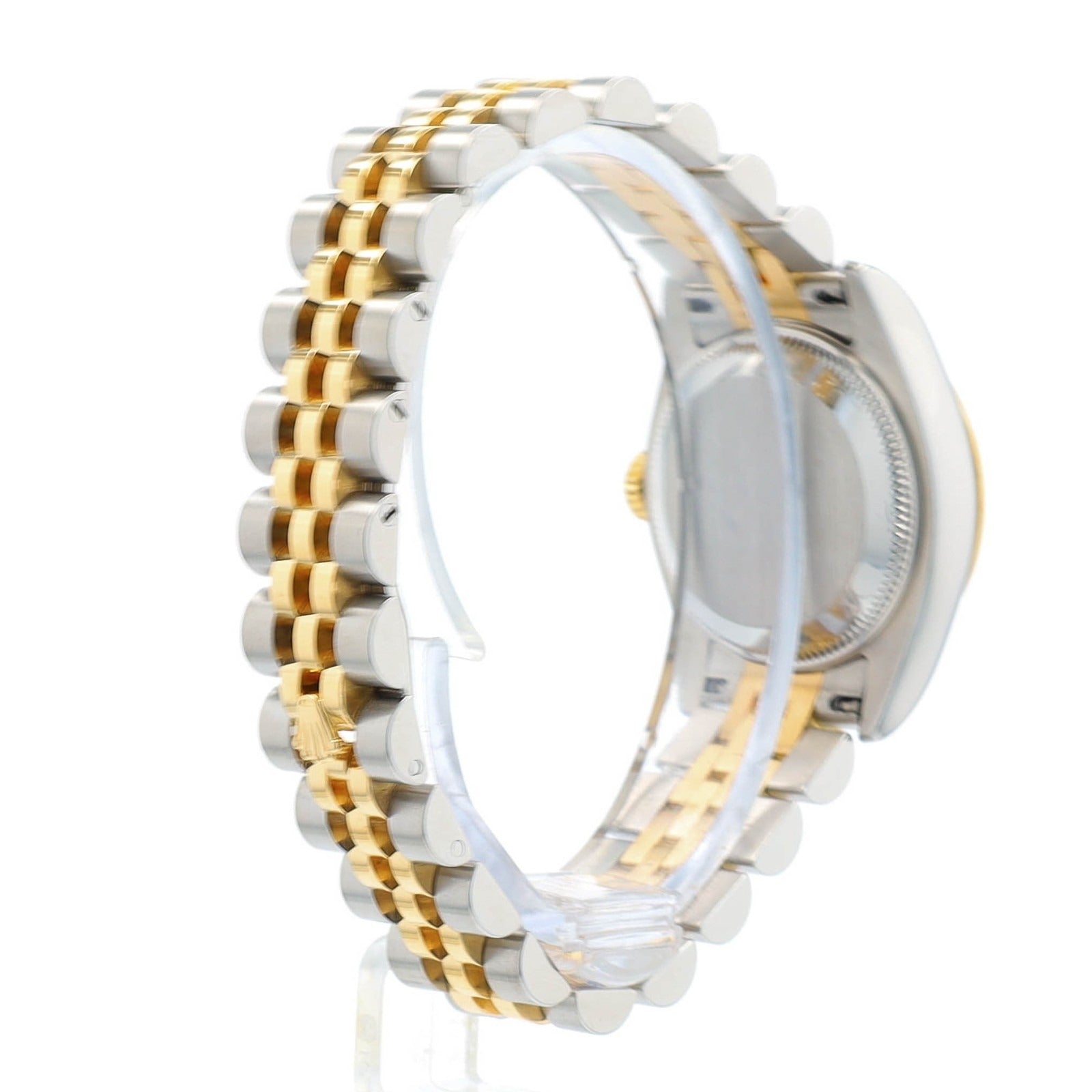 Rolex Ladies Datejust 179173 Two-Tone 18KY & Steel Champagne Index Jubilee Watch - Luxuriant Concierge