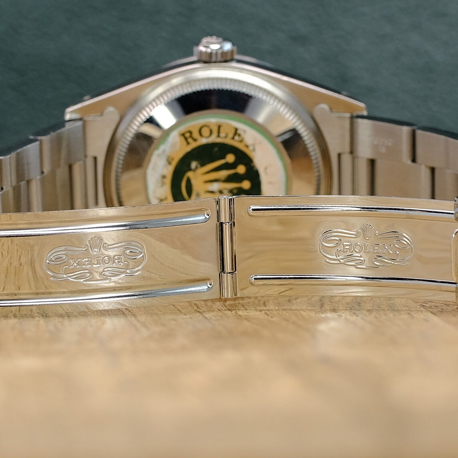 ROLEX AIR-KING BLACK INDEX OYSTER BAND W/ BOX & PAPER 14000 - Luxuriant Watch Concierge