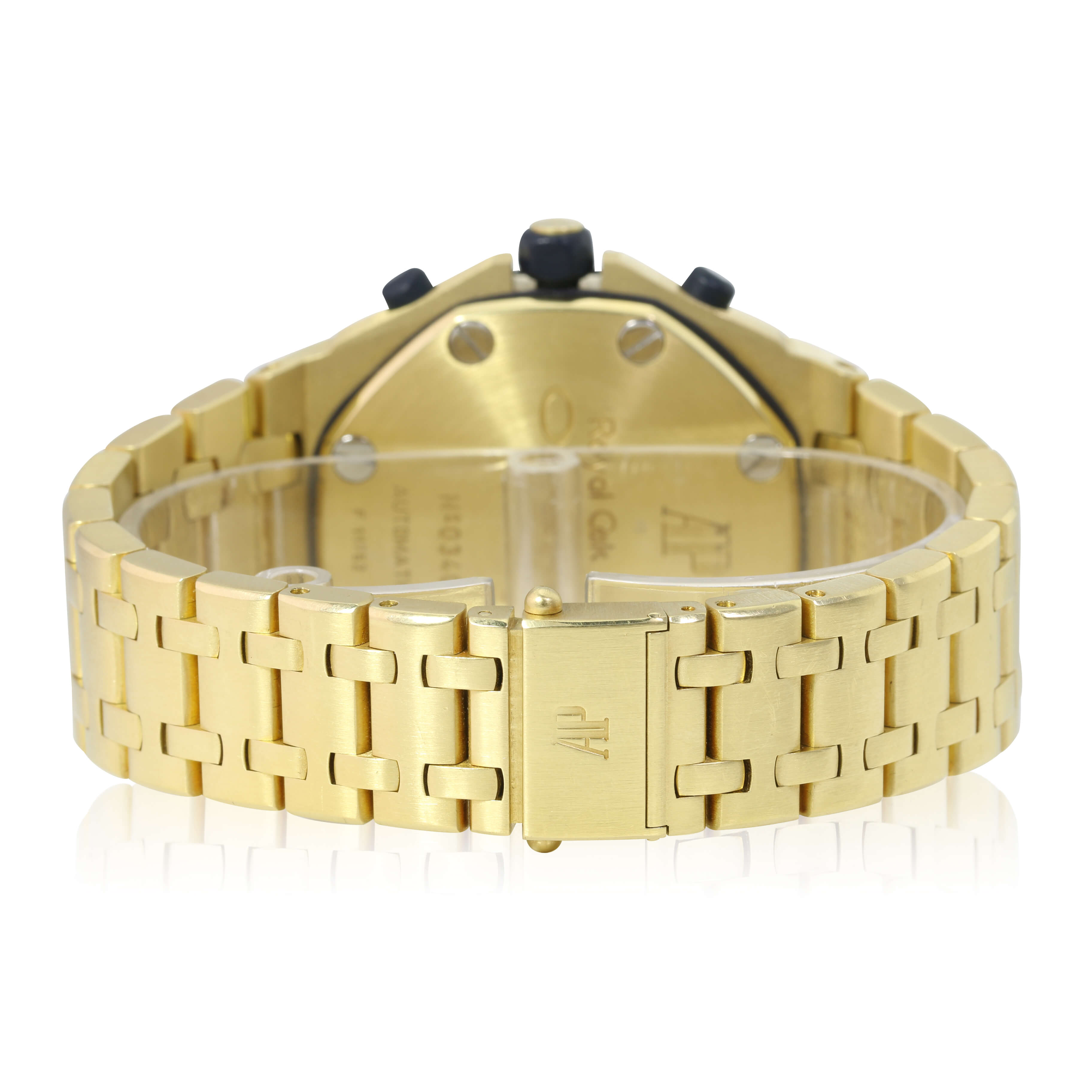 Audemars Piguet "Brick" Yellow Gold Watch - luxuriantconcierge