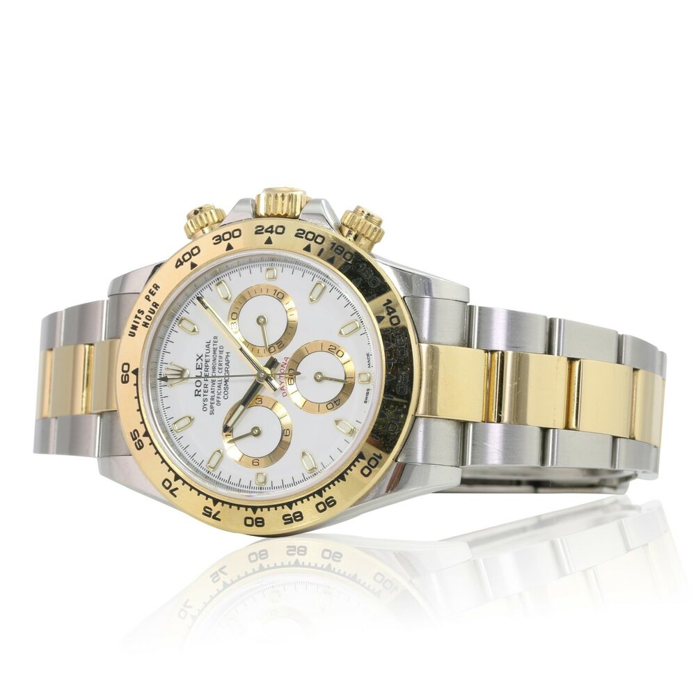 Rolex Daytona White Oyster Band 116503 - luxuriantconcierge