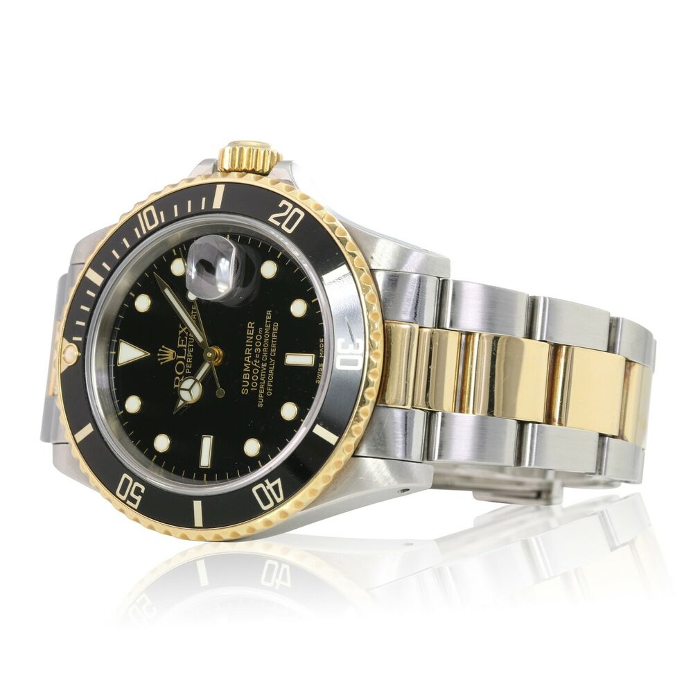 Rolex Submariner Back Dial Oyster Band 16613 - luxuriantconcierge