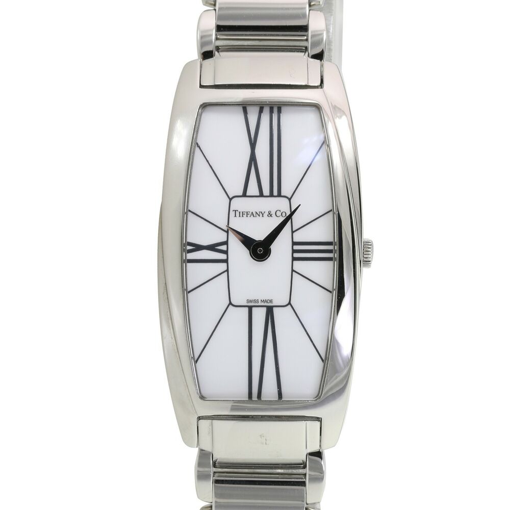 Tiffany & Co. Gemea White Roman Womens Watch - luxuriantconcierge