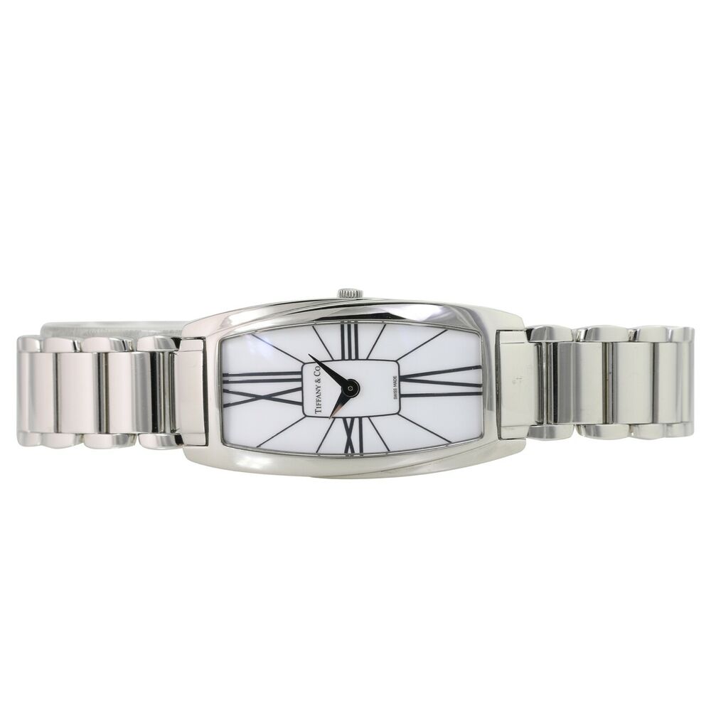 Tiffany & Co. Gemea White Roman Womens Watch - luxuriantconcierge